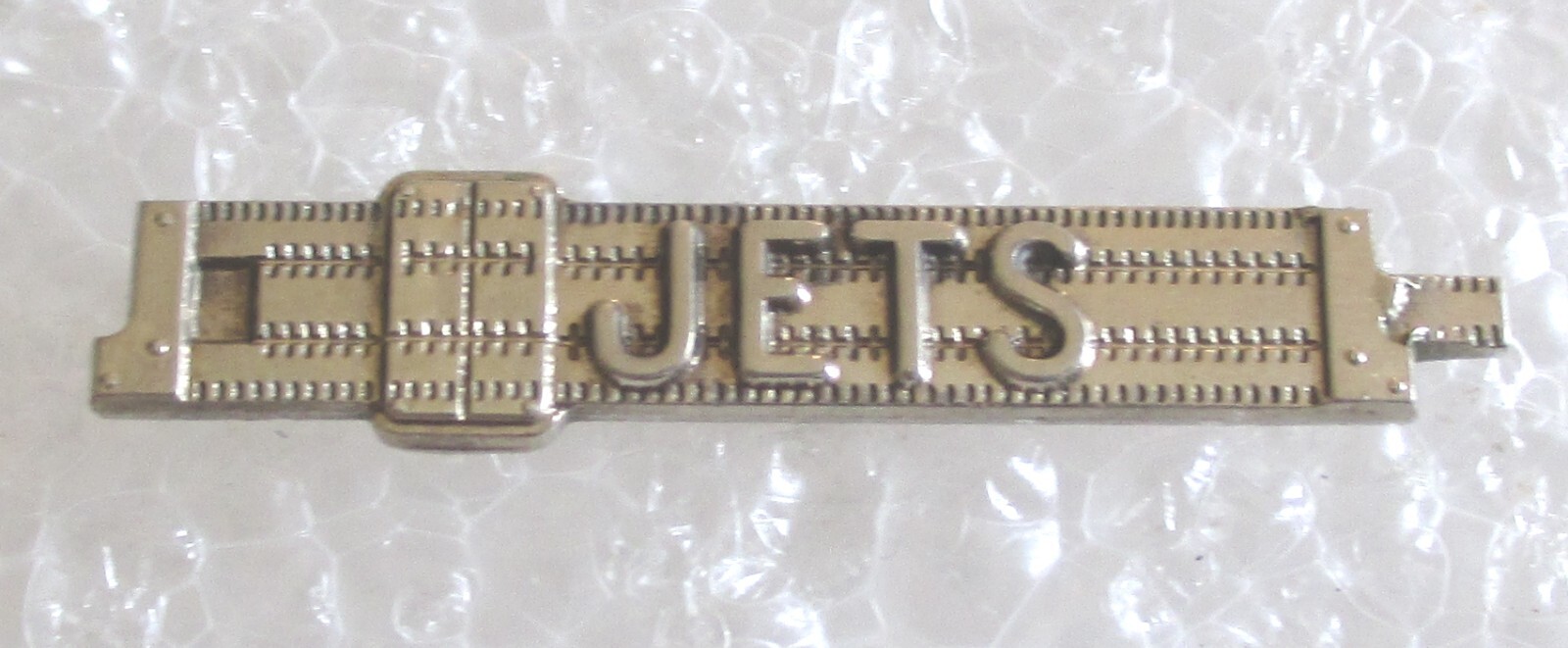 Vintage JETS Junior Engineering Technical Society Member Slide Rule Lapel Pin