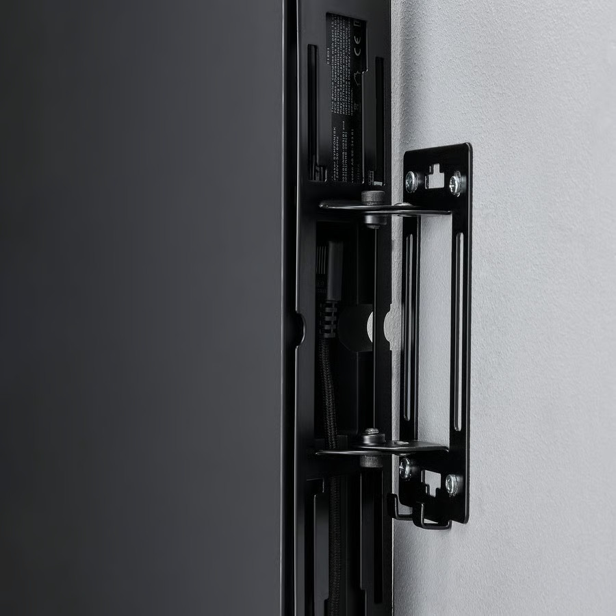 IKEA SYMFONISK Adjustable Wall Bracket Black 605.087.17 – NEW