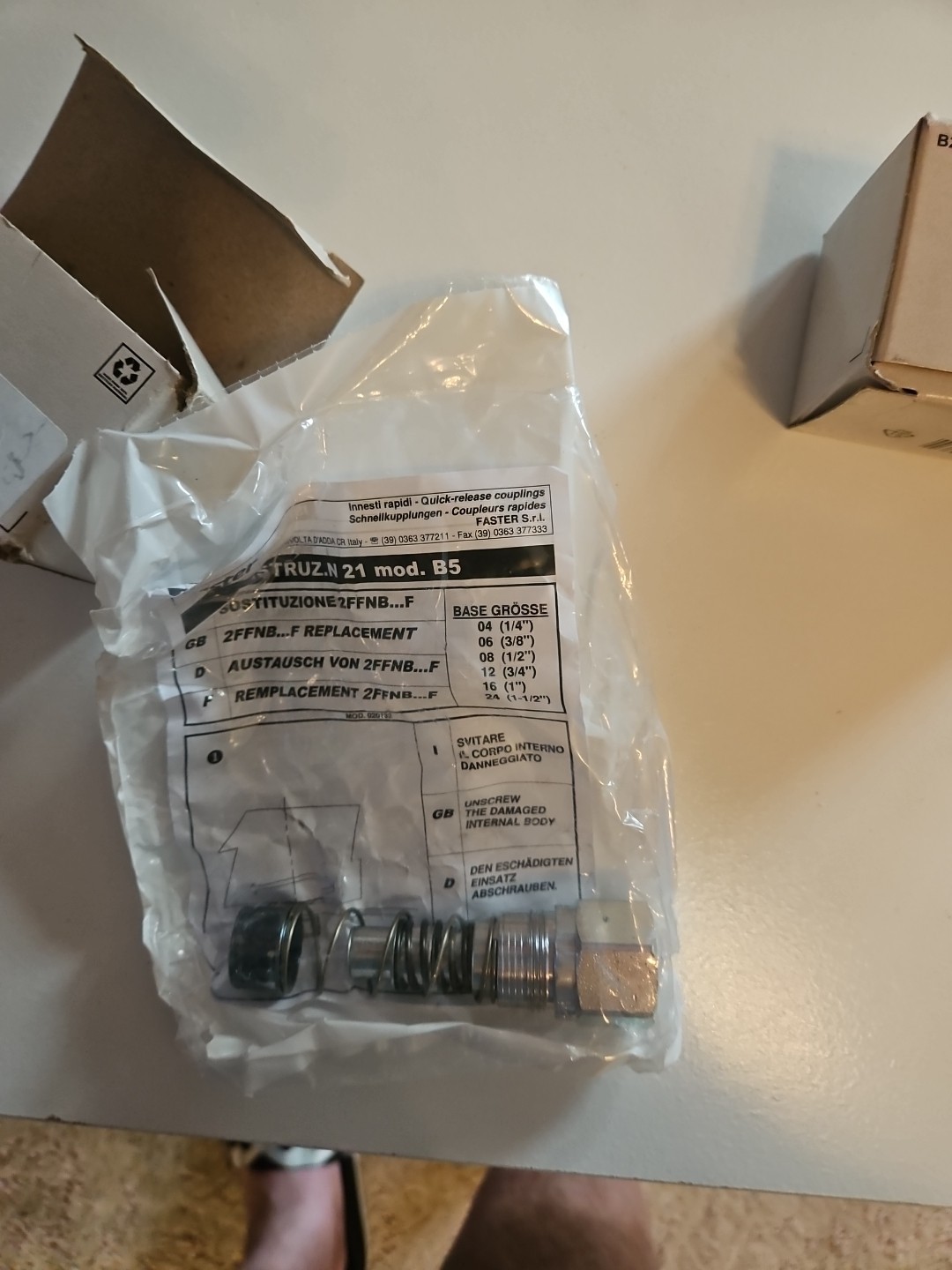 Case IH hydraulic coupler 84435046