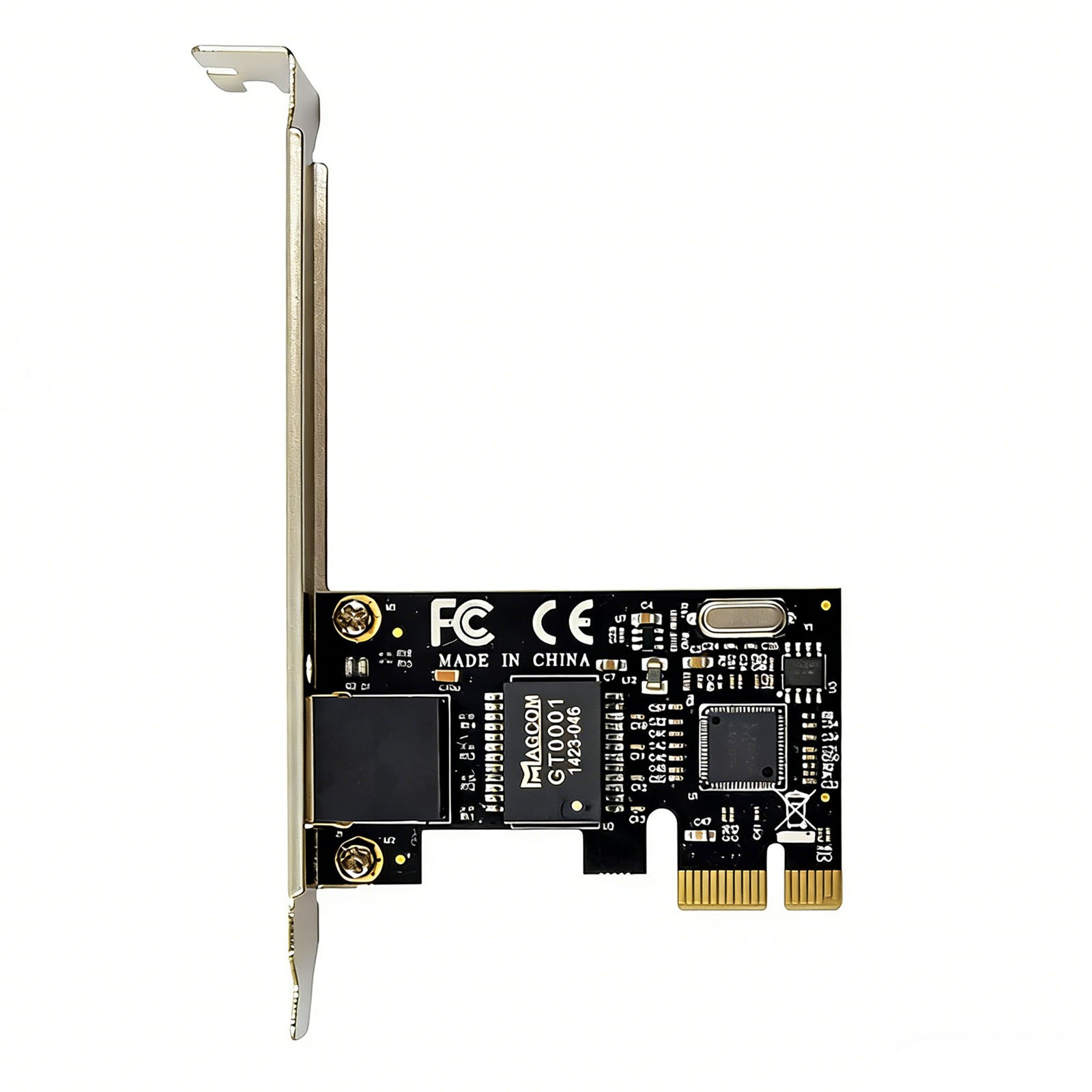 Single Port Gigabit Ethernet PCI-e PCIe x1 Network Interface Card NIC RTL8111C