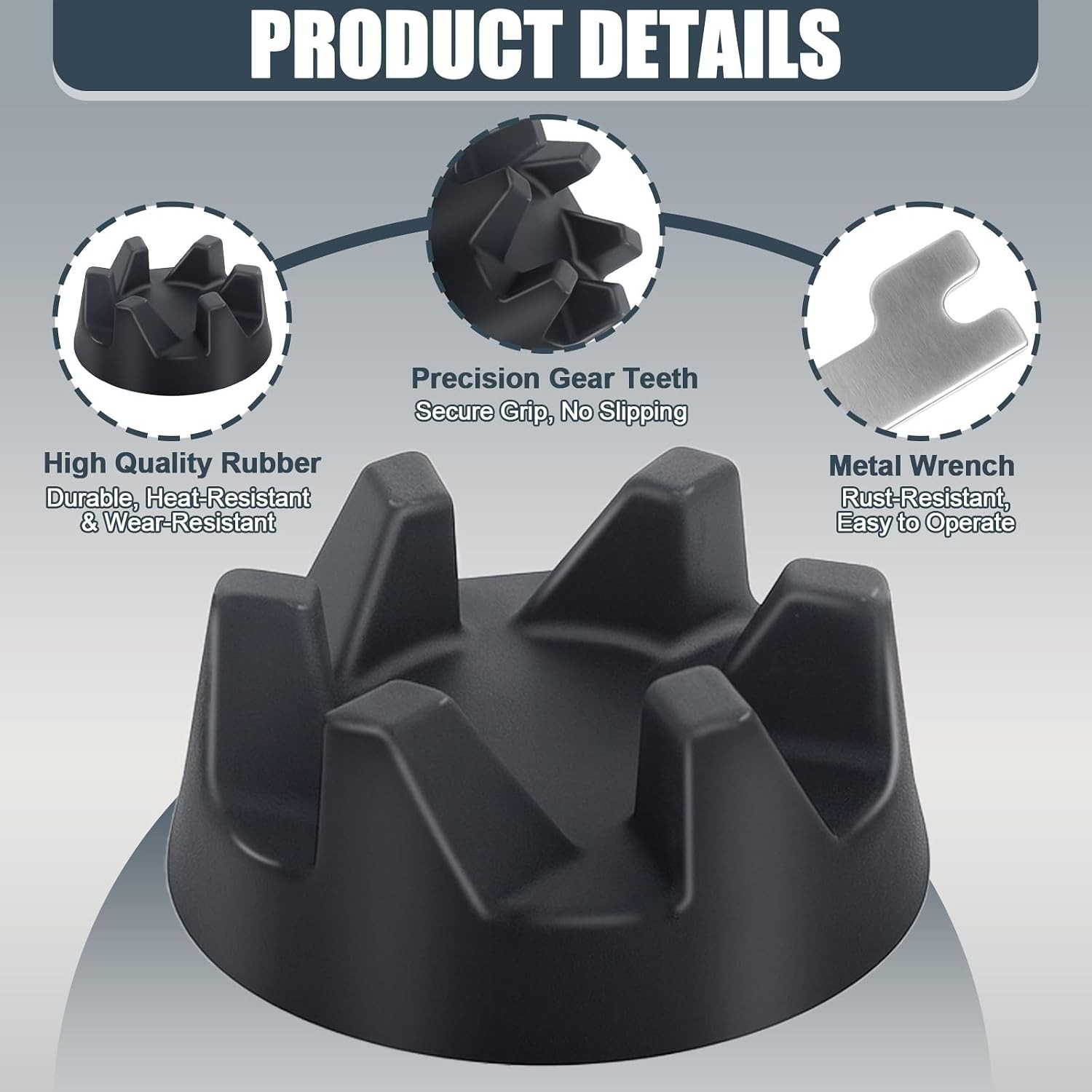 Blender Coupler & Spanner Kit for Kitchenaid KSB5WH KSB5 KSB3 Drivers