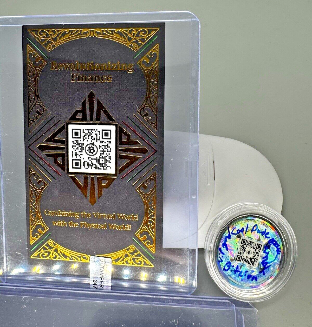 Bit VIP coins collab w/ Caribbean Treasures promo 1 -bit coin Lealana CASASCIUS