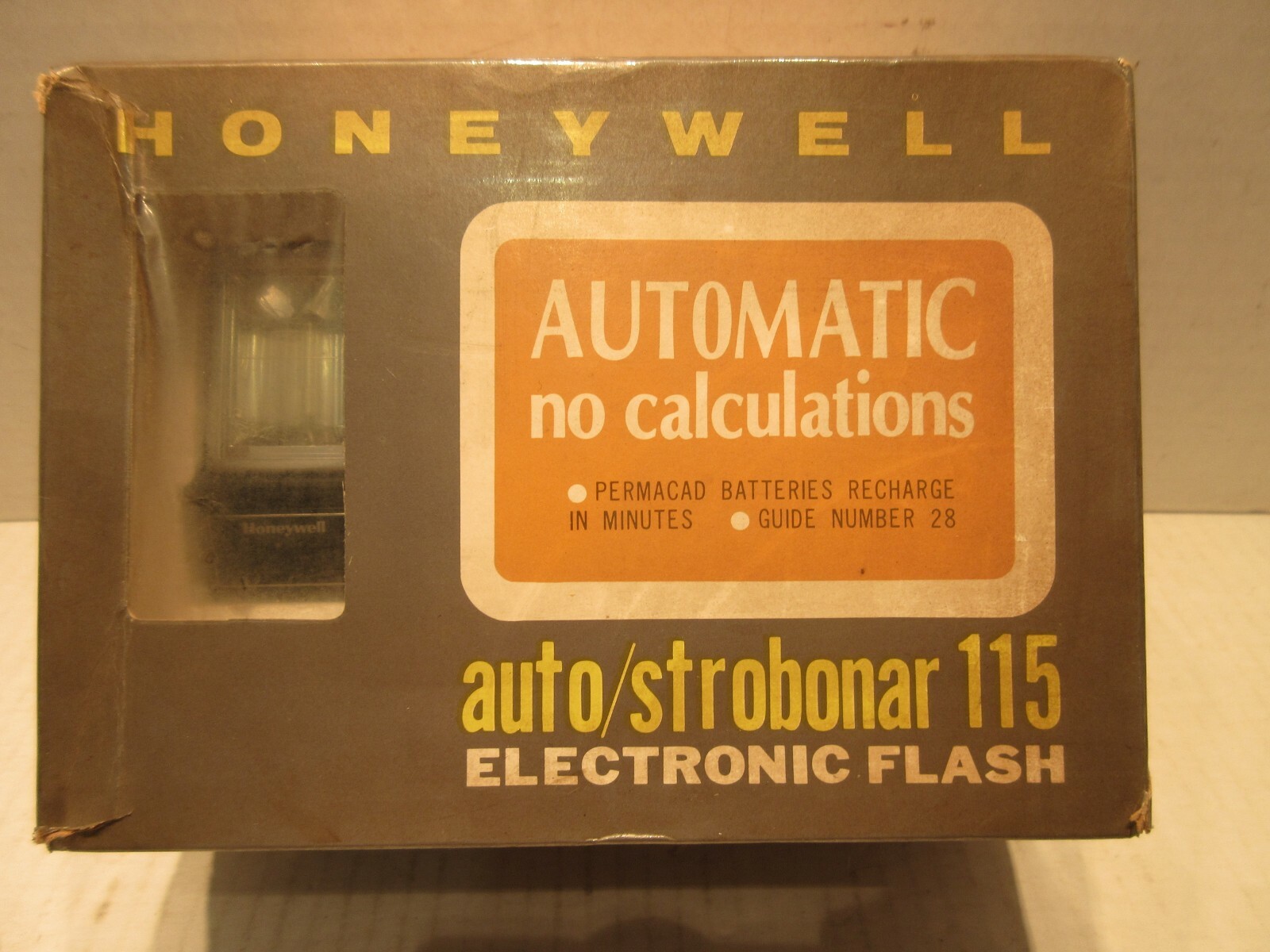 Honeywell Auto/Strobonar 115 Electronic Flash Flashbulb Camera Accessories