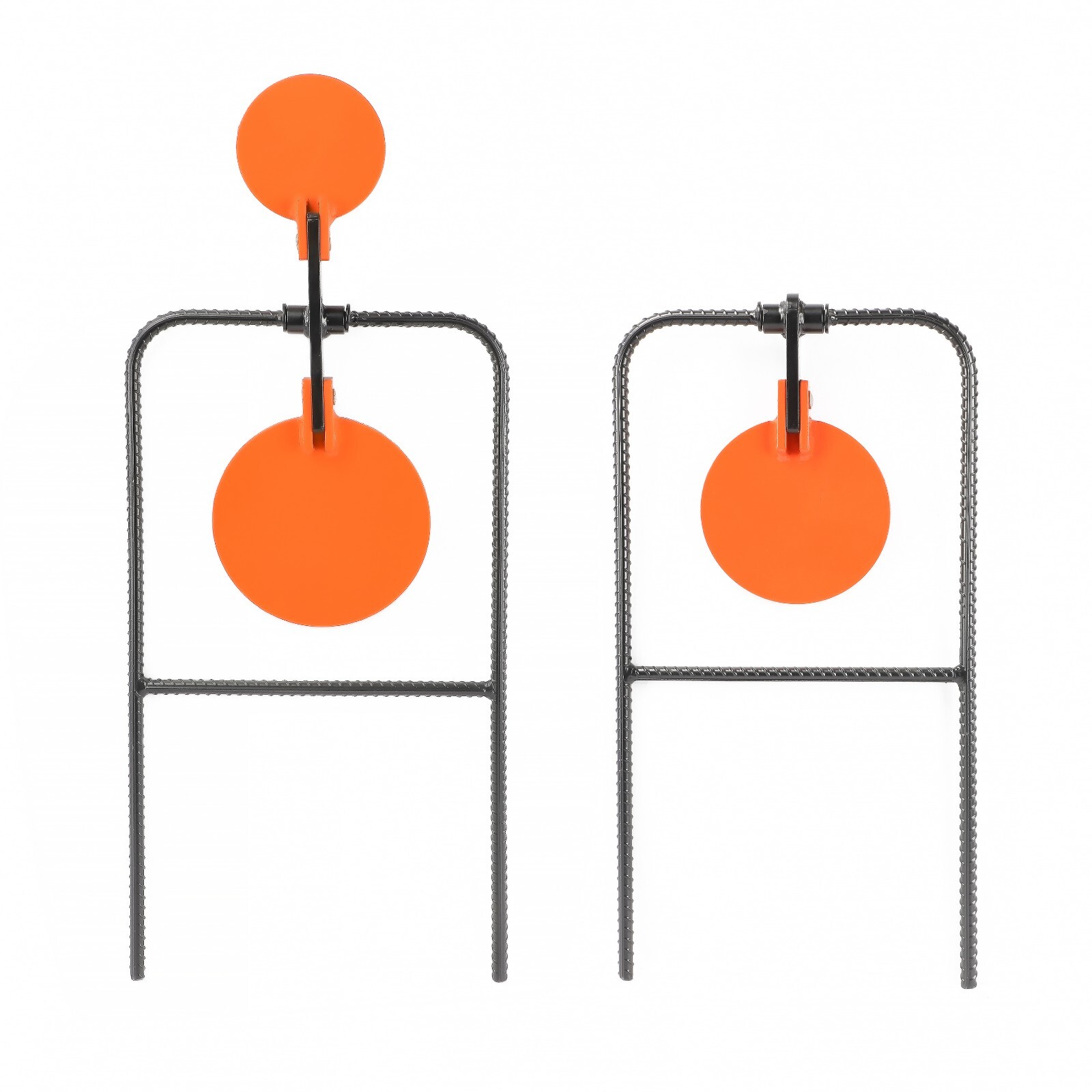 Centerfire Pistol AR500 Steel Spinner Target, 4", 5" & 6" Combo
