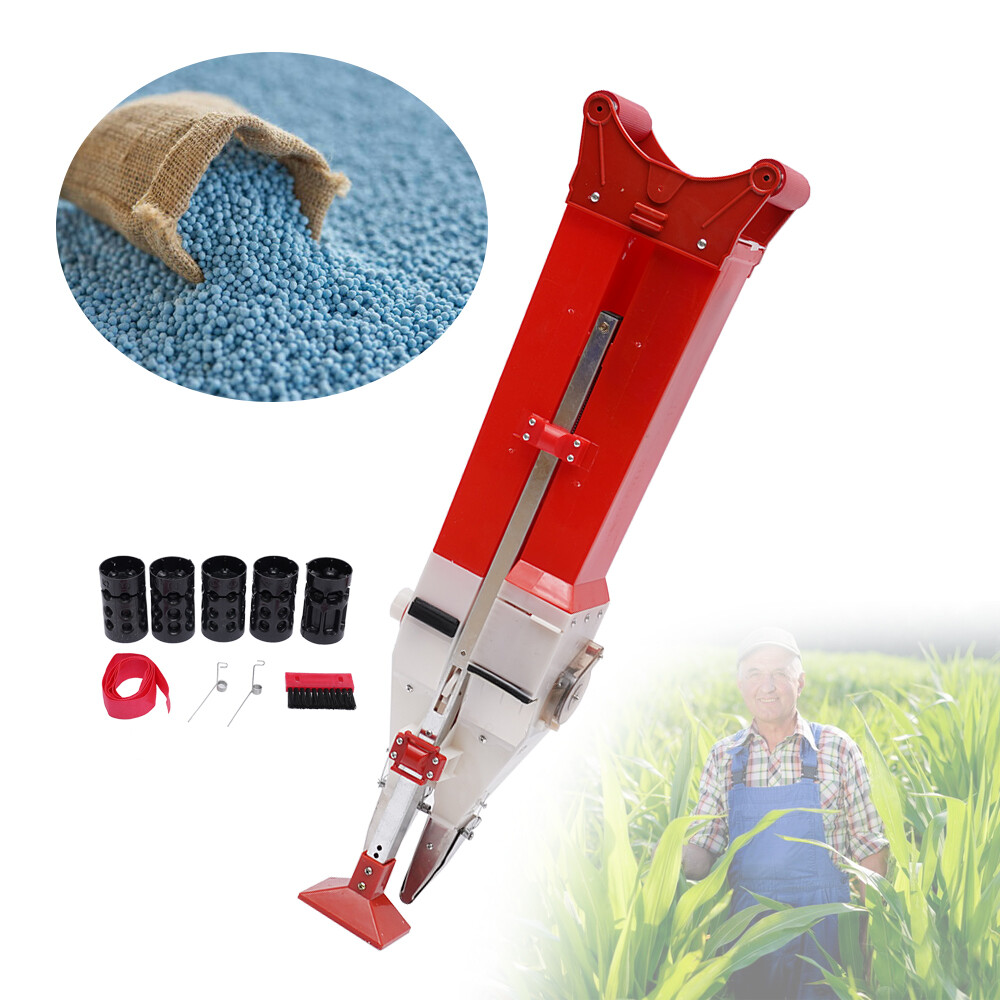 Seed Fertilizer Spreader Household Seeding Machine Hand-Held Applicator Grow Kit