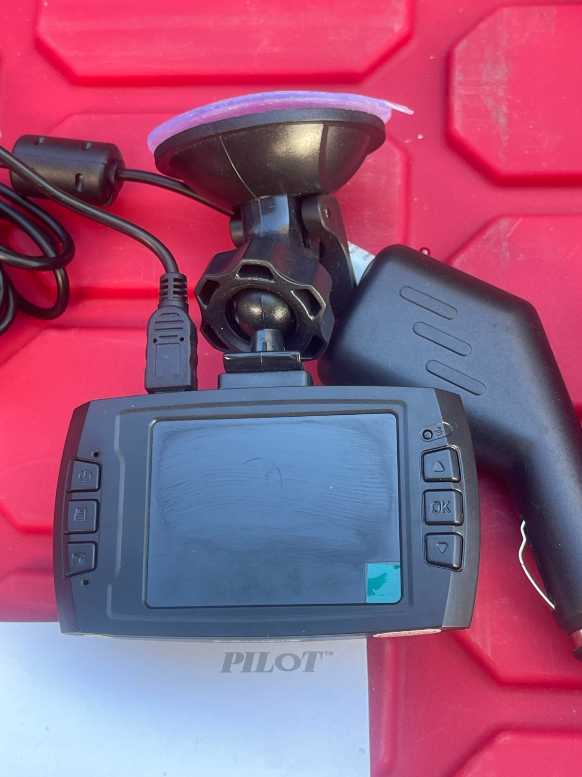 Works Pilot Dashcam Dashboard Camera Dash Cam Mobile CL‑3022WK Night Vision
