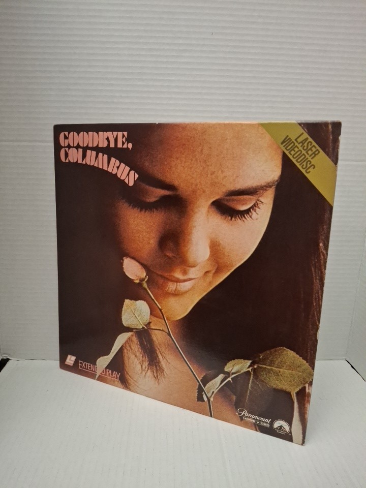 Goodbye, Columbus. Laserdisc Ali McGraw Jack Klugman 1969/1982 LV6826 New Sealed