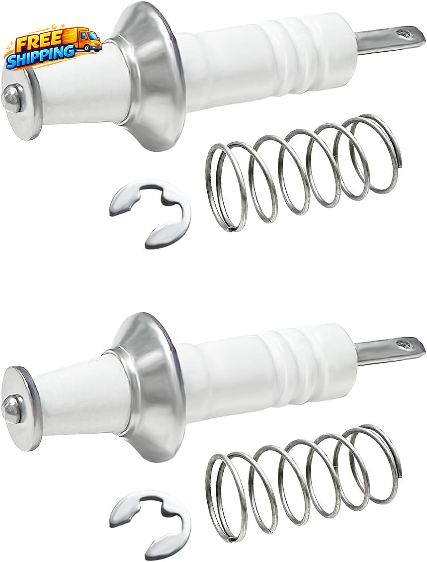 2PCS Gas Range Burner Ignitors Replace for Viking PB040264 Spark Replacement