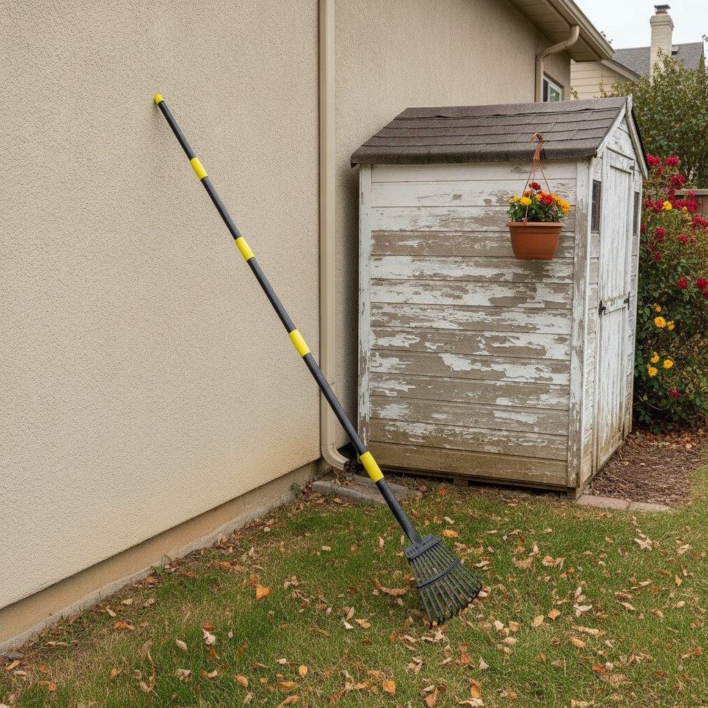 Garden Rake for Leaves - Heavy Duty Metal Leaf Rakes for Yard,Lawn,Shrub,Gras...