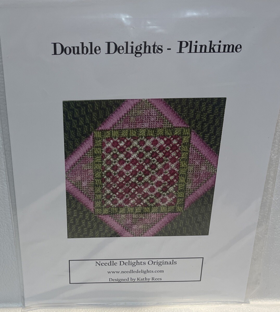 PLINKIME ~ Needle Delight Originals Counted Needlepoint Pattern by Kathy Rees