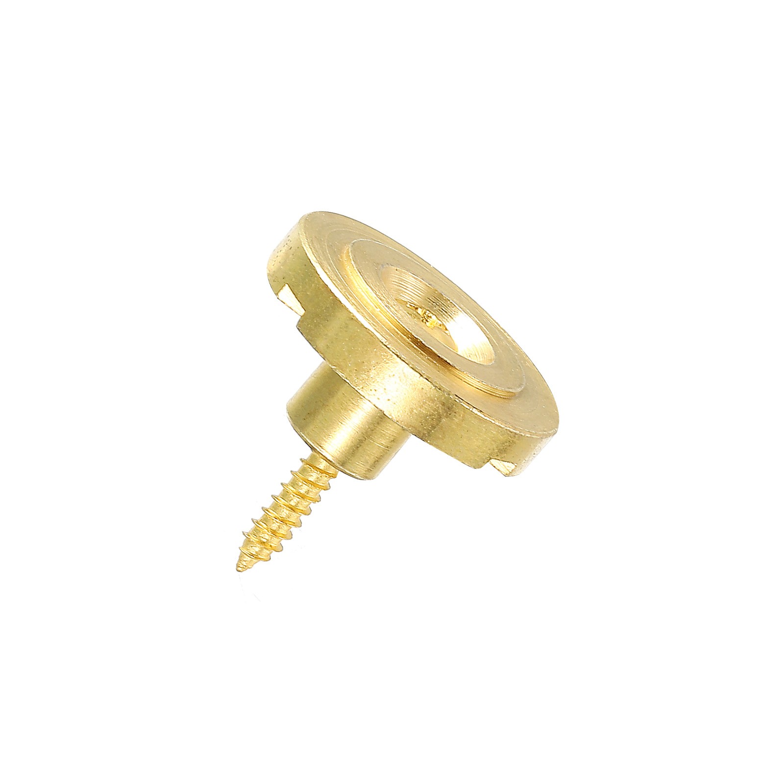 Guitar String Retainer Guide Tree Round Gold with Screw for Guitars Bass