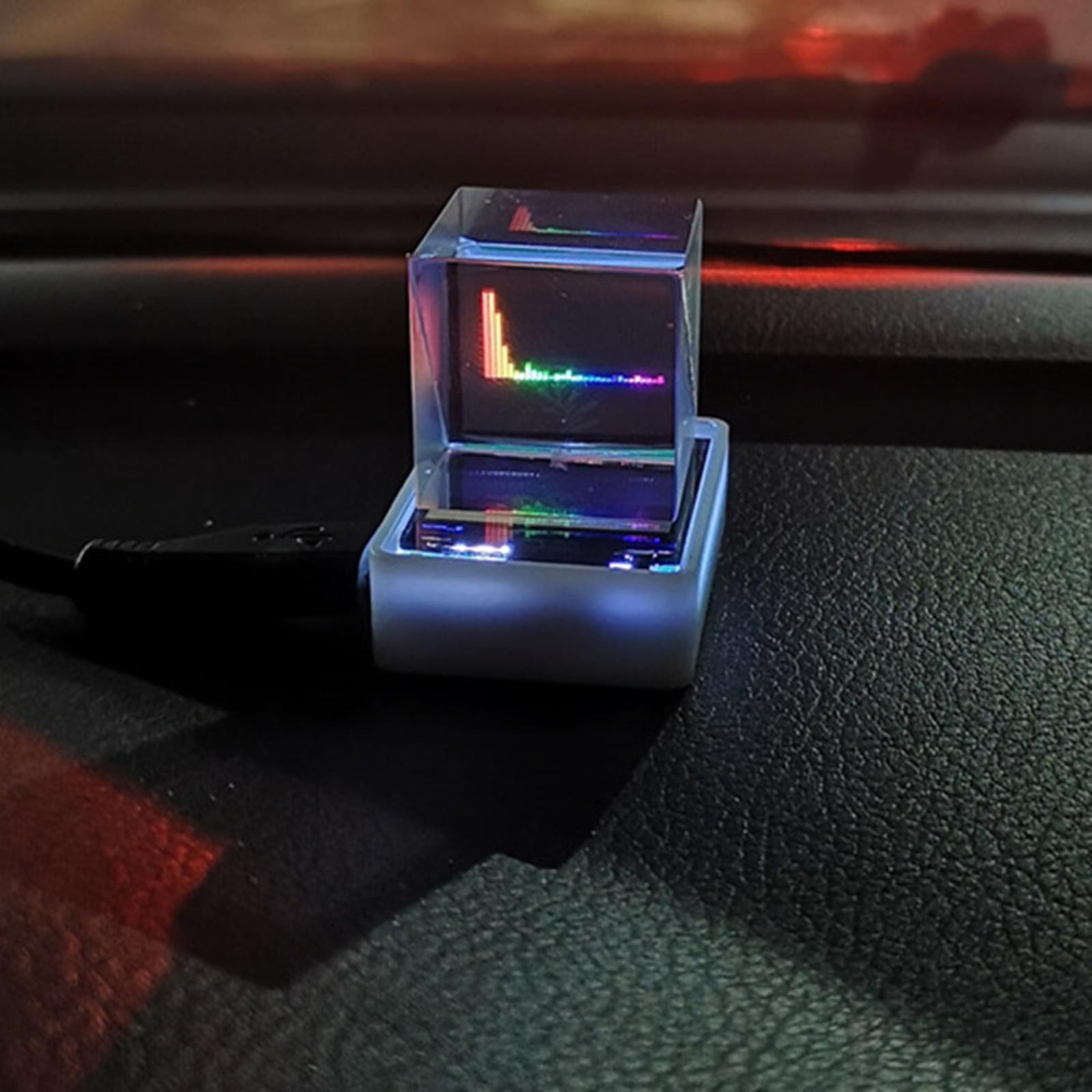1.3in Aluminum Voice-controlled VU Instrument Display Multi-mode Band Spectrum F