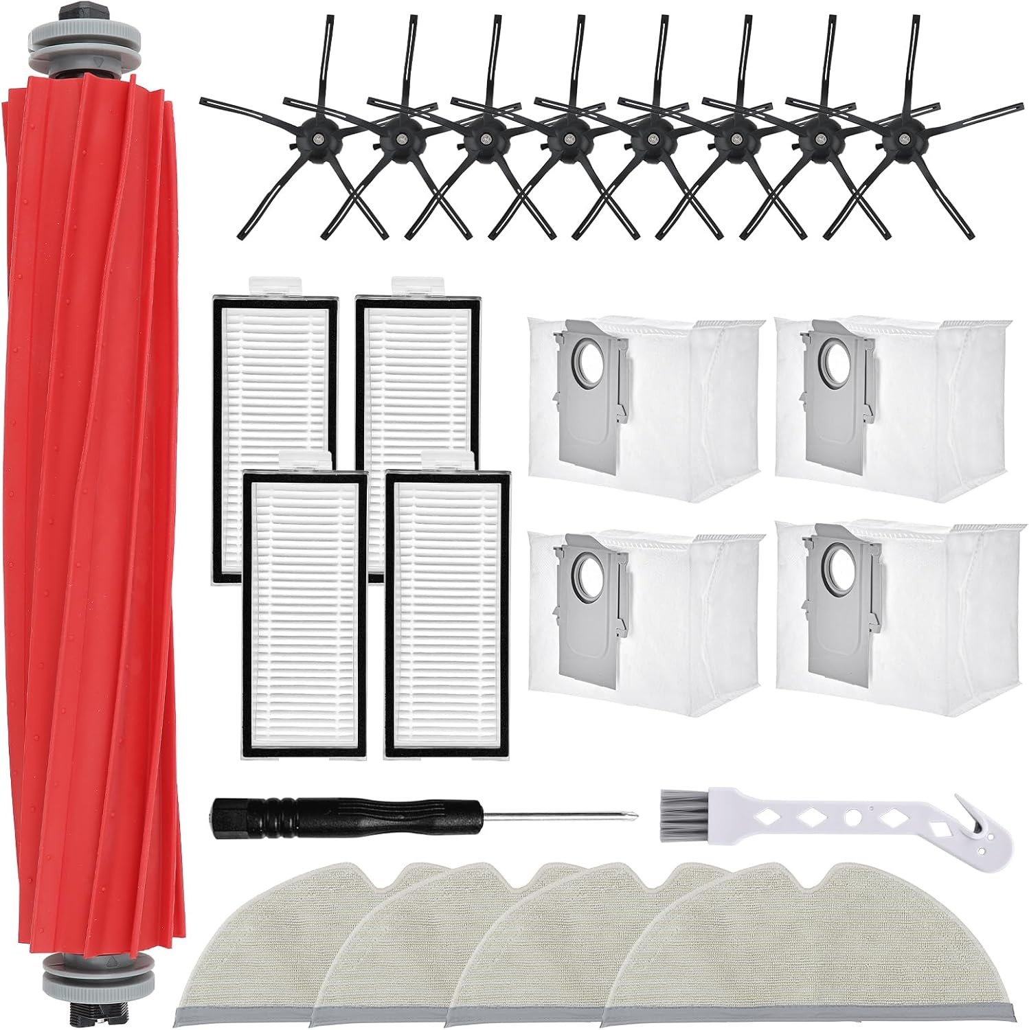 21 Pcs Replacement Parts for Rb Q7 Q7 Q7 Max Q7 Max Vacuum Cleaner includes 1