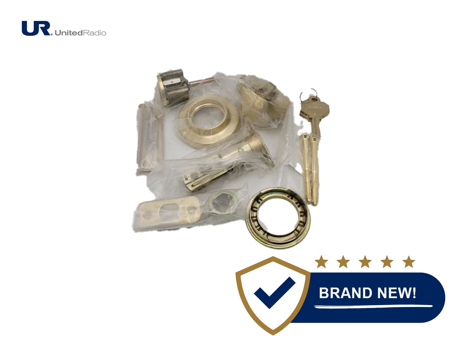 BALDWIN DEAD BOLT DOOR LOCK SET WITH KEY
