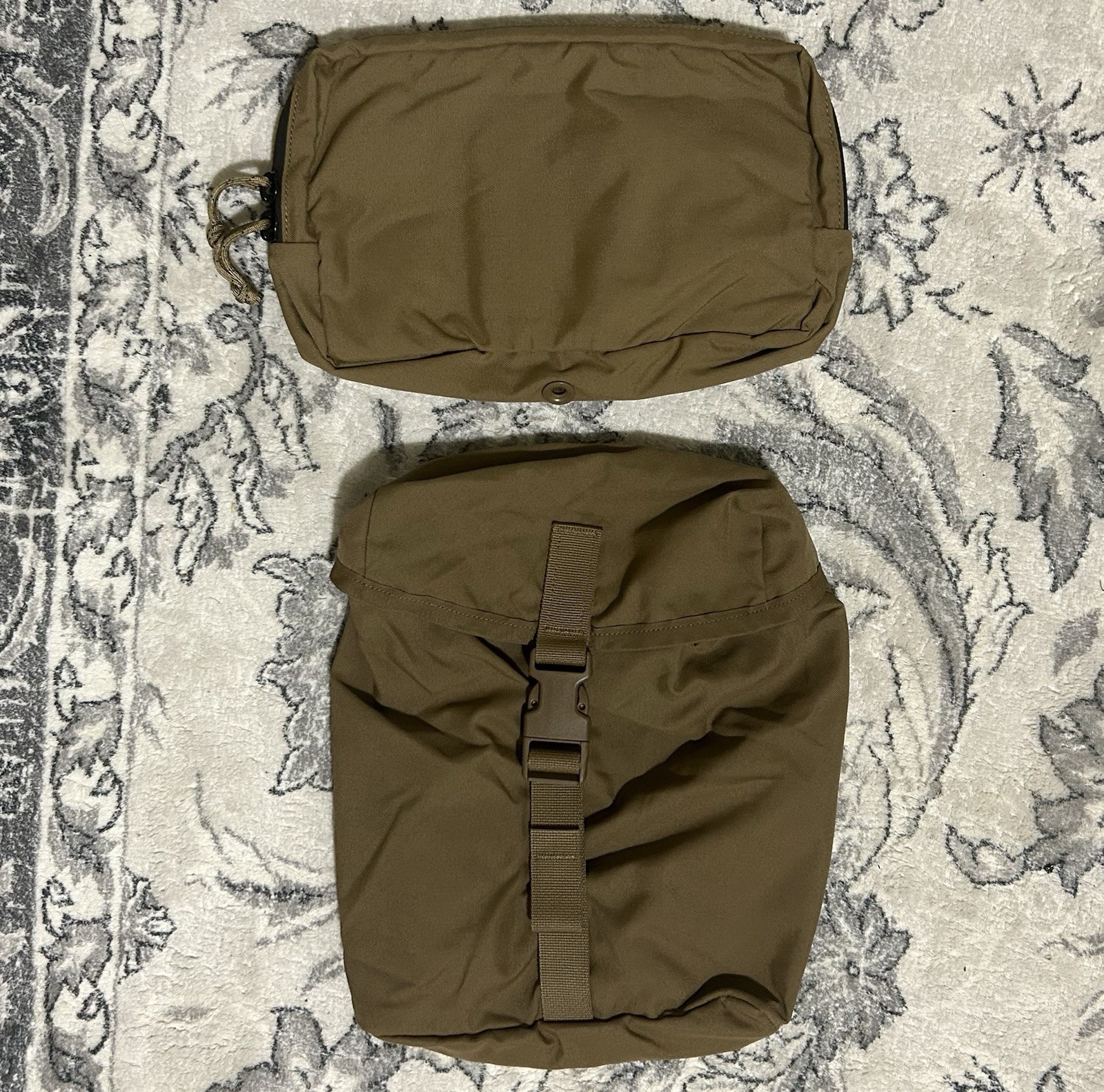 USMC Unissued Sustainment & Assault FILBE Pouch Lot Coyote Brown MOLLE USGI