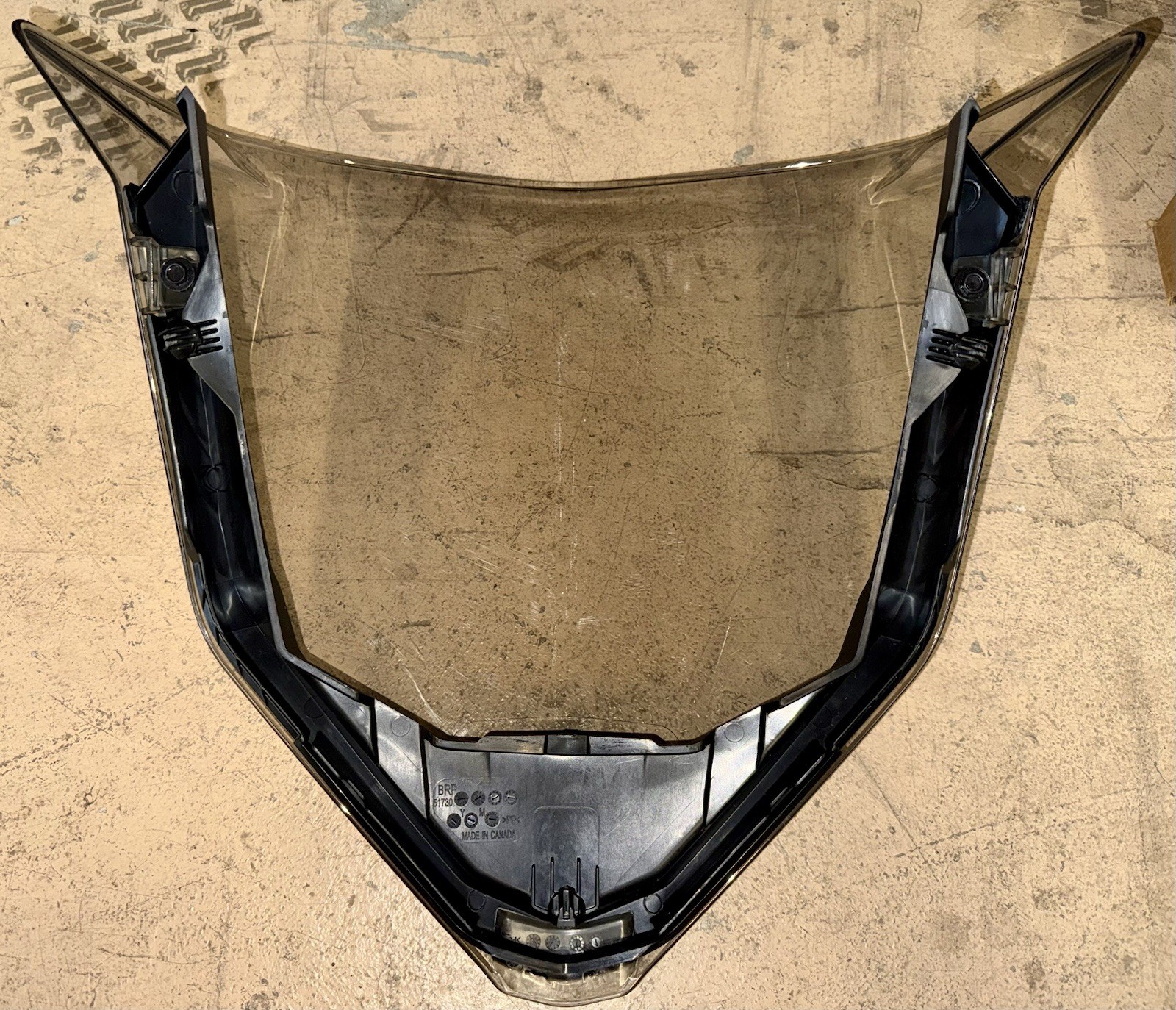 BRP OEM SKIDOO 16" windshield used