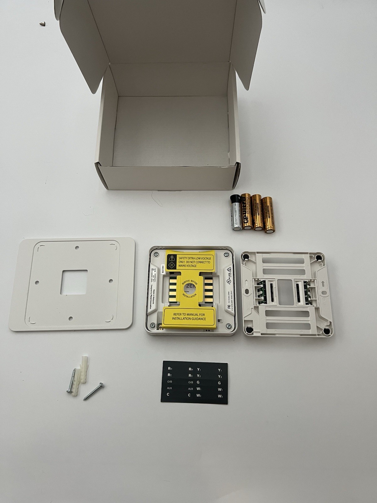 Zen Ecosystem - ZEN-01.07-W-02.16-CB ZEN SMART HOME THERMOSTAT 24 VAC