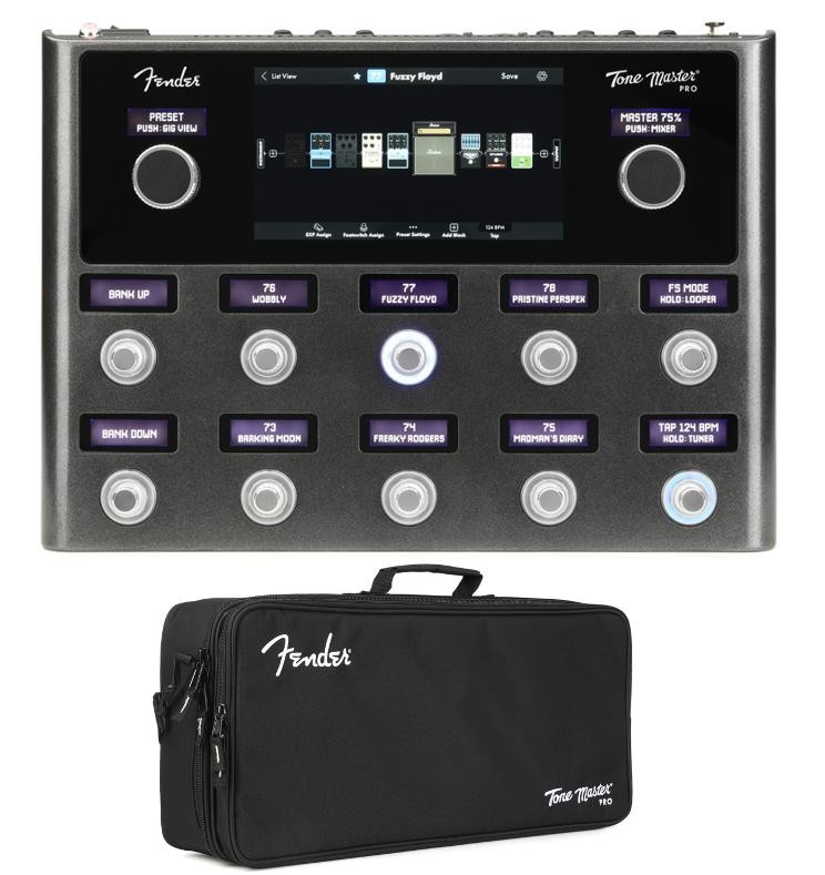 Fender Tone Master Pro Multi-effects Guitar Workstation and Gig Bag