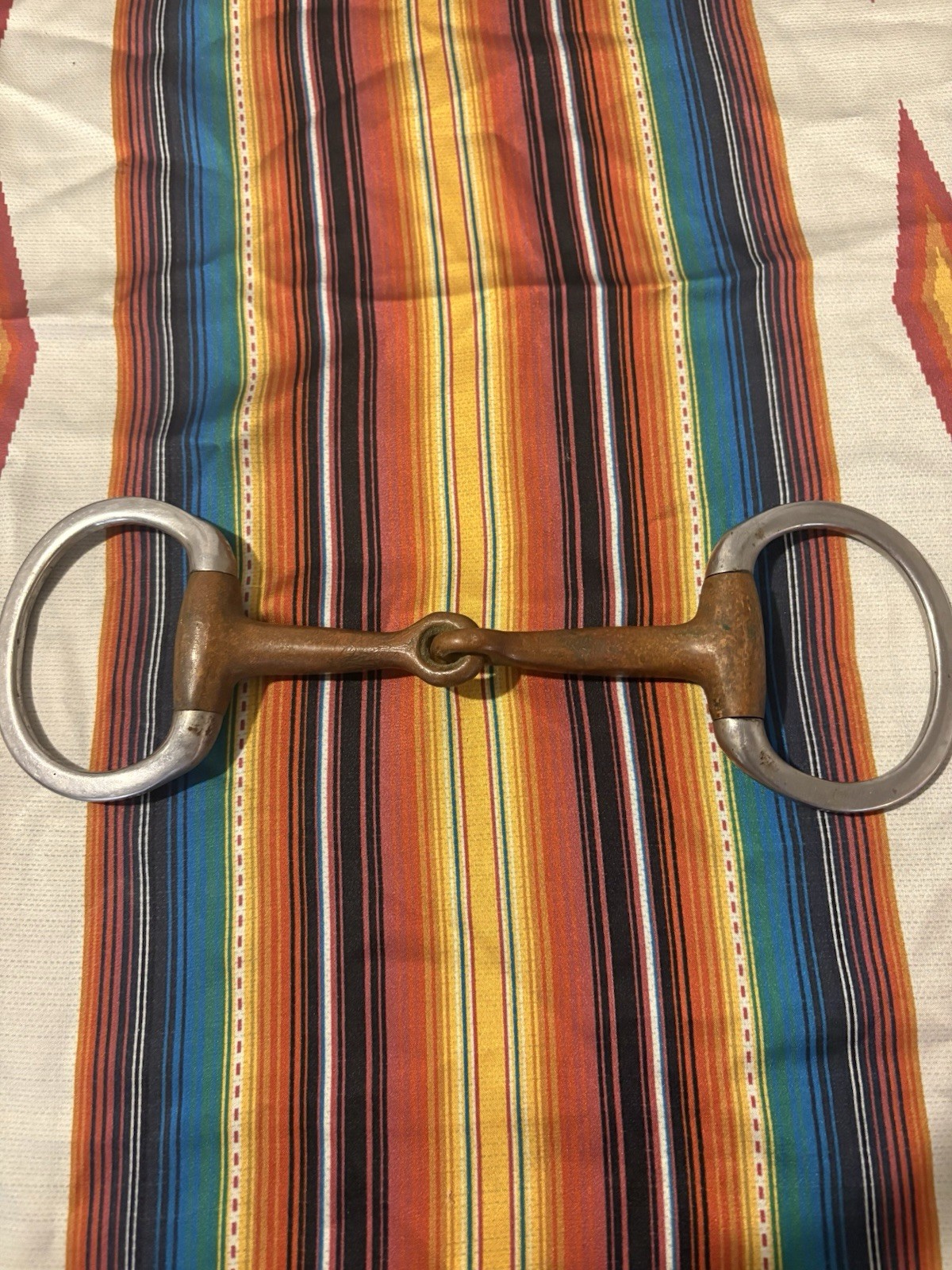 Copper Loose Ring Snaffle Horse Bit English Metal Riding Equipment