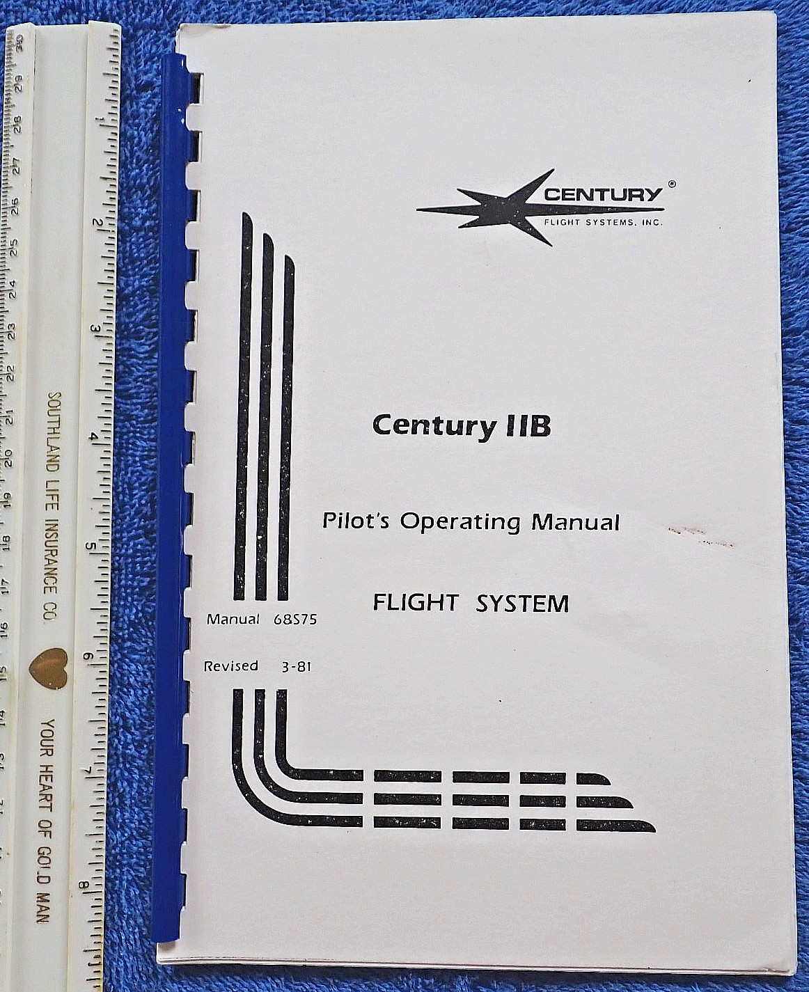 Century IIB Autopilot Pilot Operating Manual Coupler VOR Navigation ILS Approach