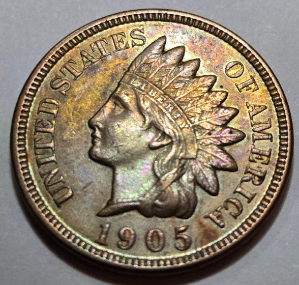 1905 Indian Head Penny MS Uncirculated - Classy Coin!