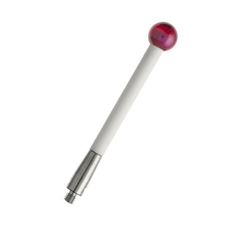 CMM Styli M2 Thread 5.0mm Ruby Sphere Ceramic Shaft Length 30mm for A-5003-4779