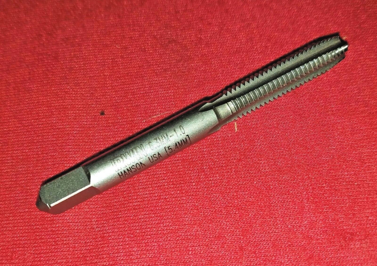 M6.3 X 1.0 Plug Tap Irwin 1729 ZR Metric 6.3 MM Carbon Steel 4FL USA Hanson
