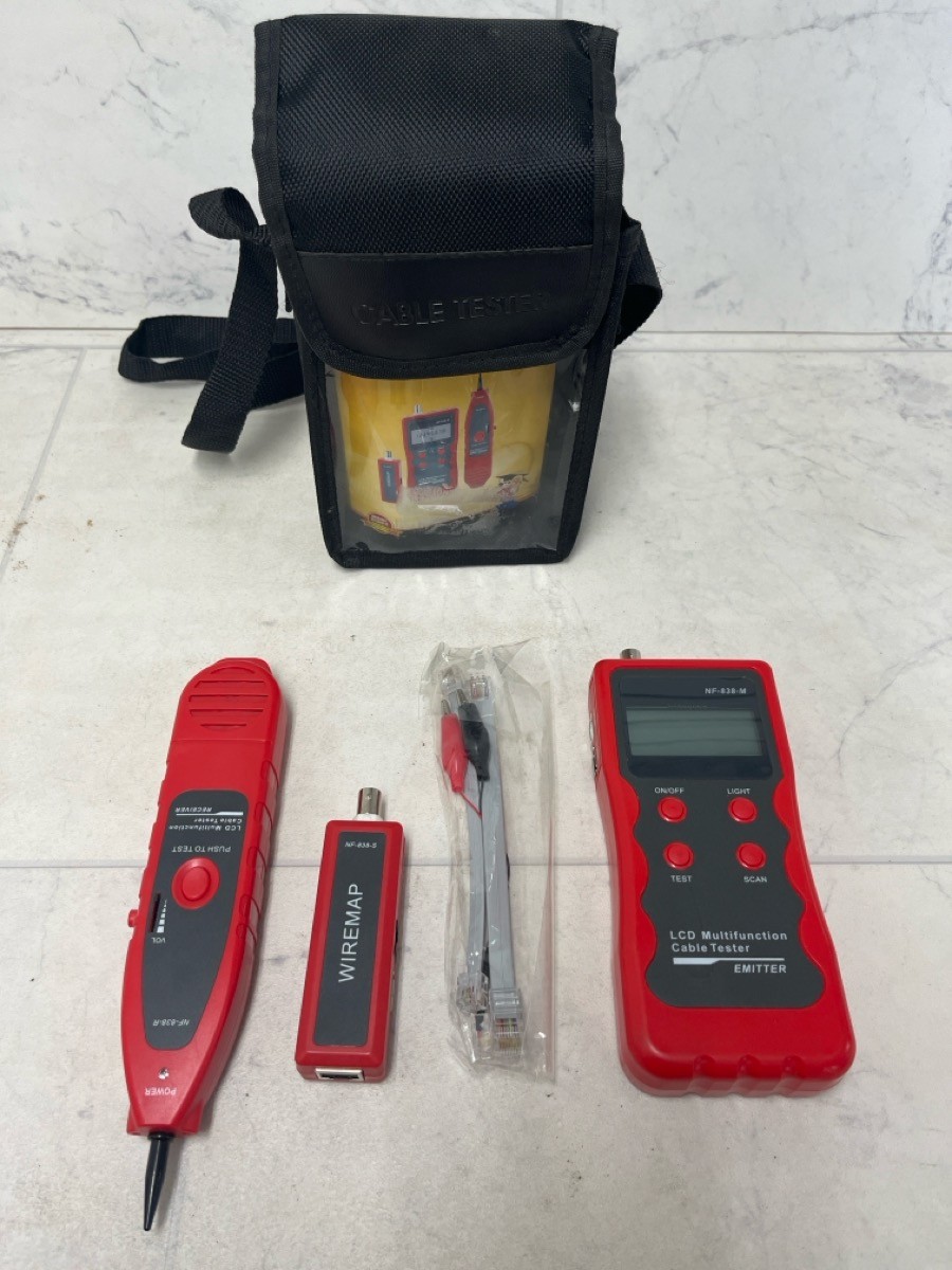 Noyafa NF-838-M LCD Multifunction Cable Tester Kit (A1G000583)