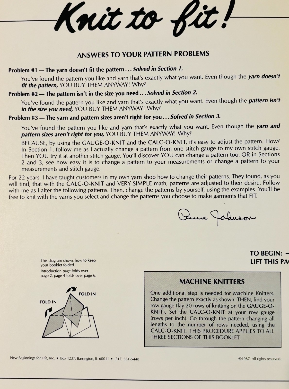 Knitting Instruction Books: Individualizing and Customizing Knitting Patterns