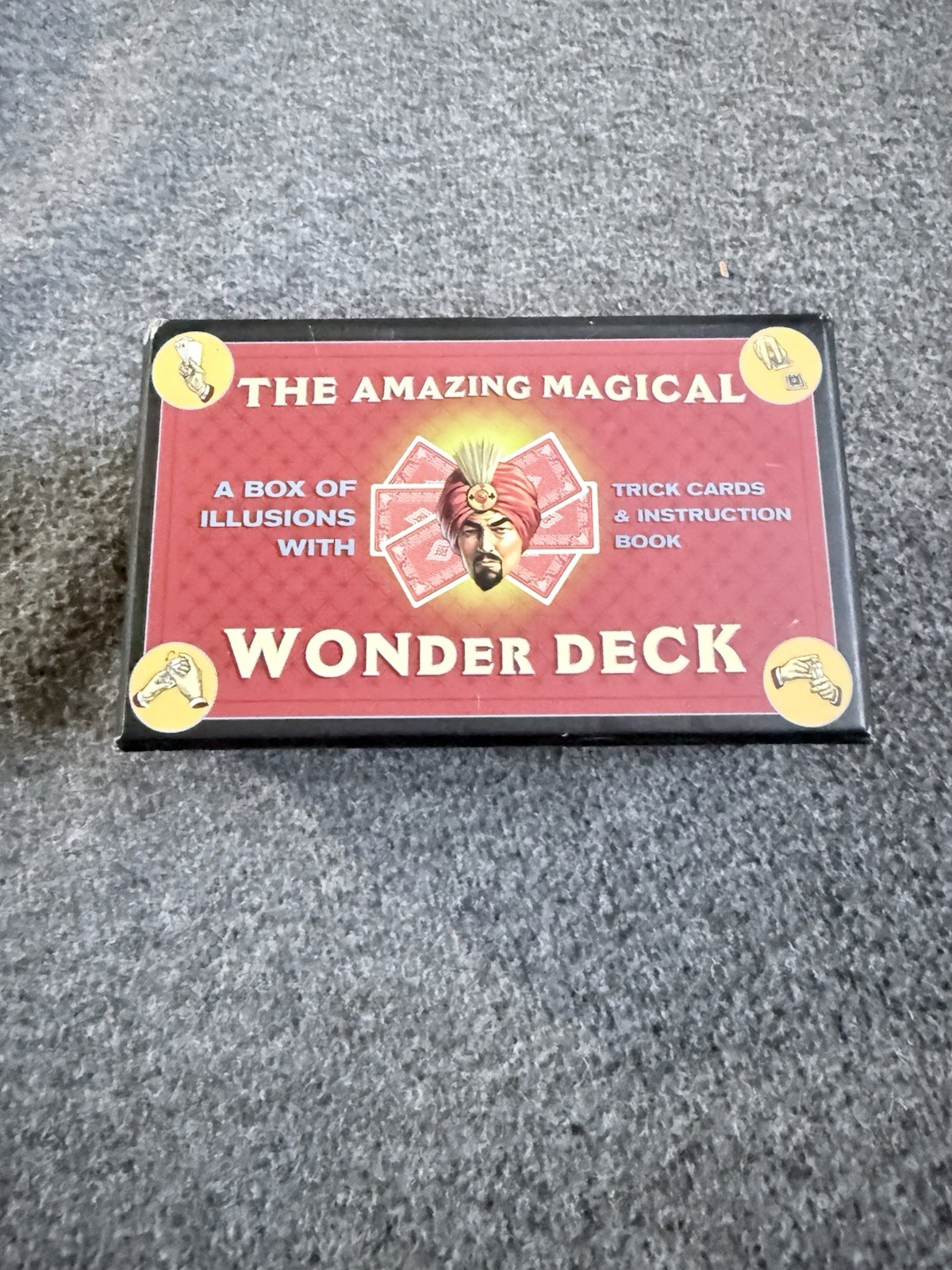 The Amazing Magical Wonder Deck Magic Trick Illusion Card Deck Complete