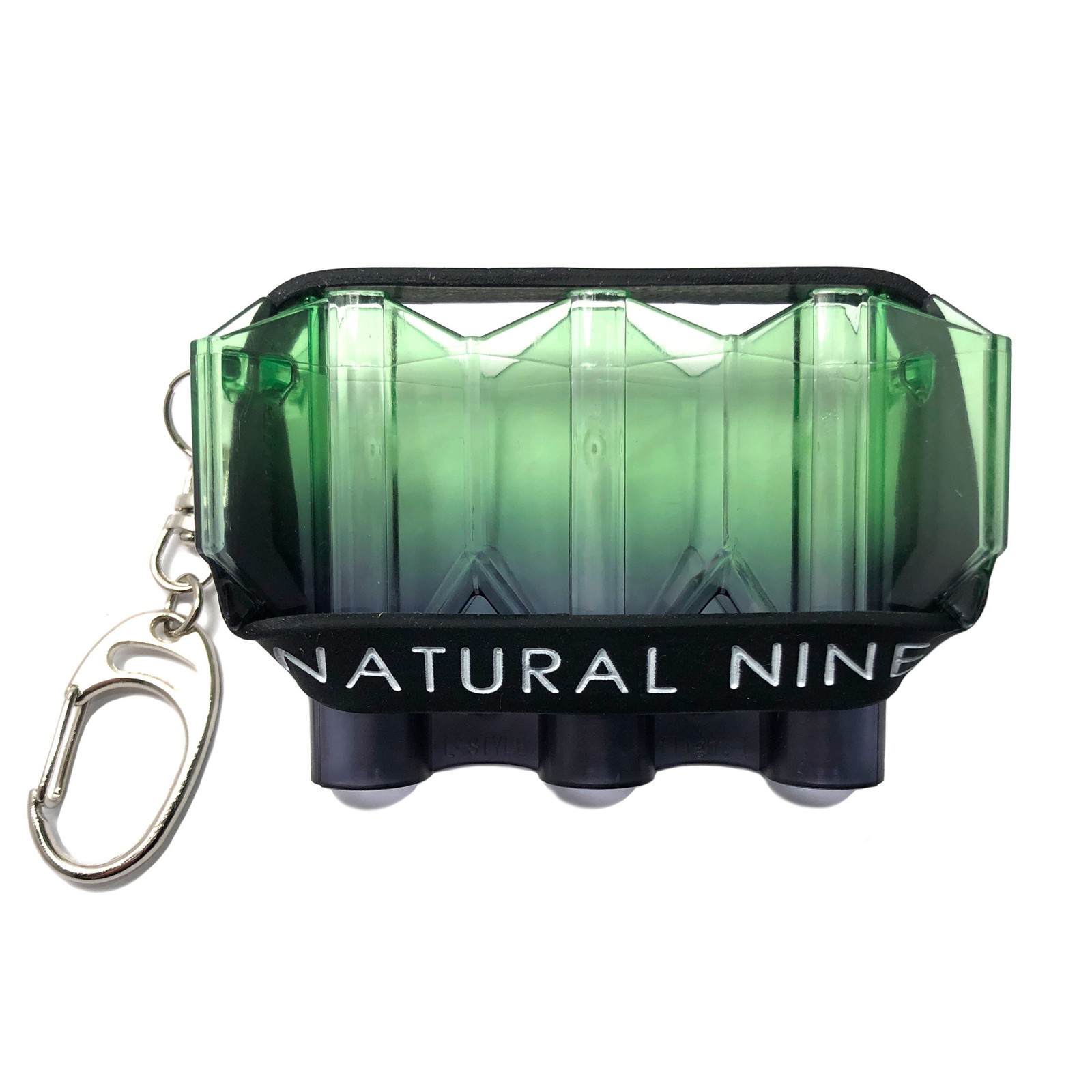 KrystaL Flight Case - N9 Gradation - Twin Color - Green and Black (Ideal Green)