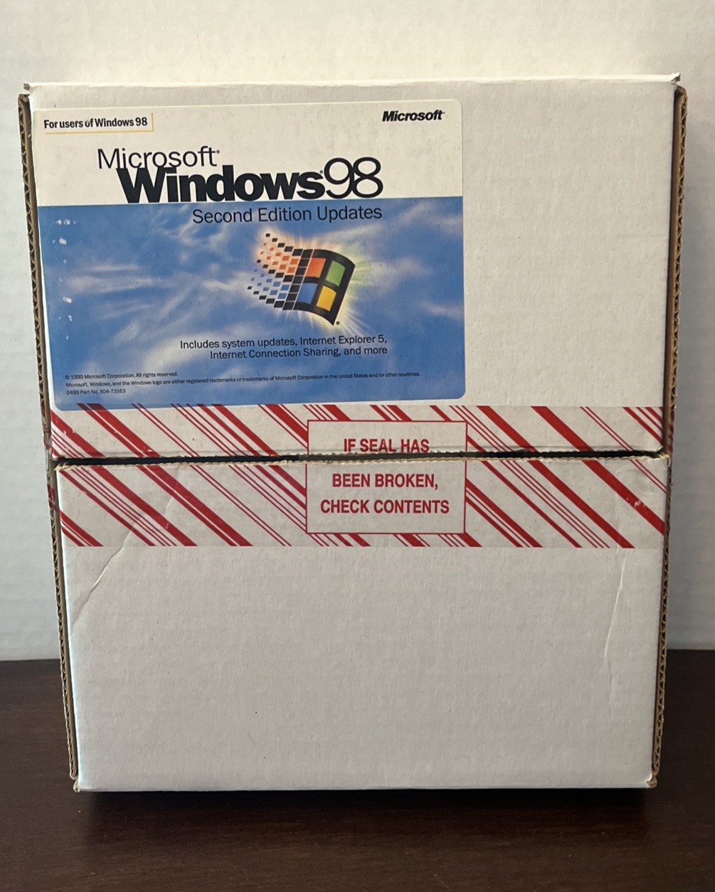 Microsoft Windows 98 Second Edition Updates PC OS & Book