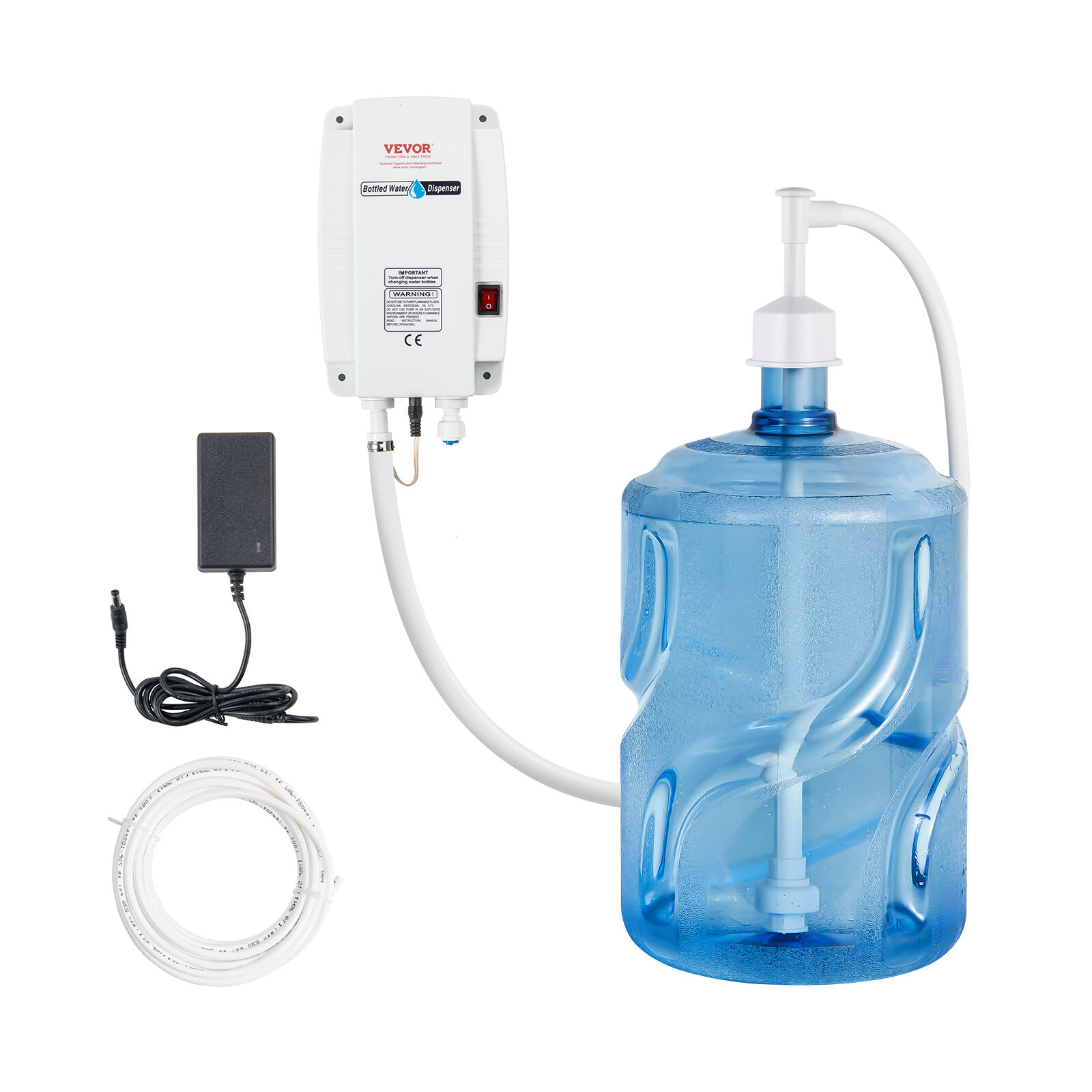 VEVOR AC Bottled Water Dispensing Pump System Replace Bunn Flojet 40PSI