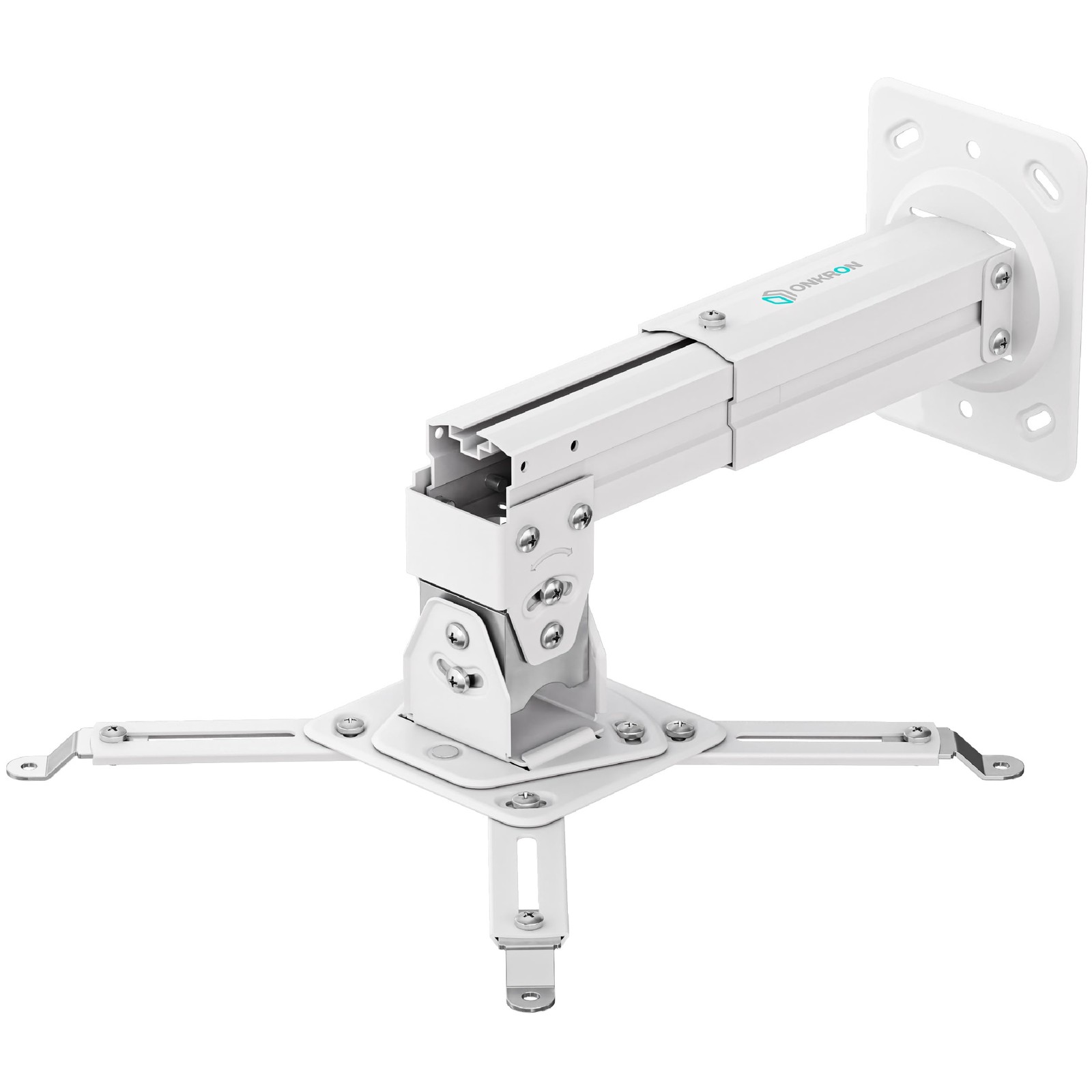 Projector Ceiling Mount, 22 lbs Load Capacity, Height Adjustable Projector Mo...