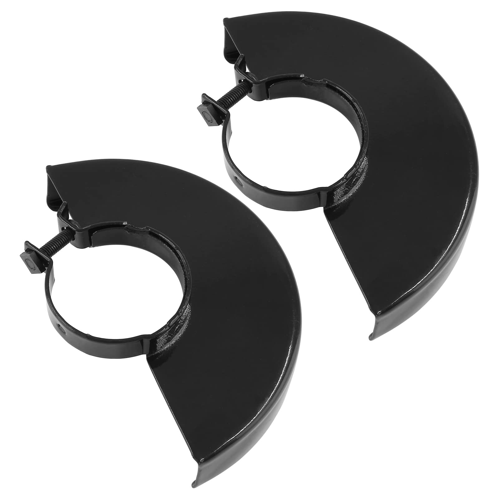 Jiozermi 2Pcs Metal Angle Grinder Guard, Black Adjustable Small,
