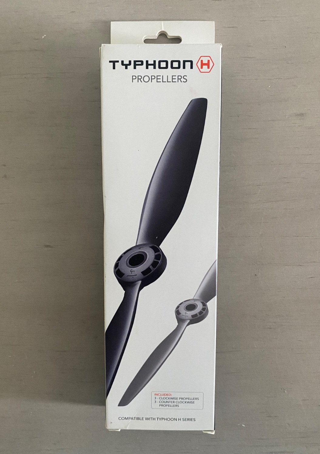 GENUINE YUNEEC Typhoon H Propellers 4K Camera Drone Full Set of Six -Black -NEW*