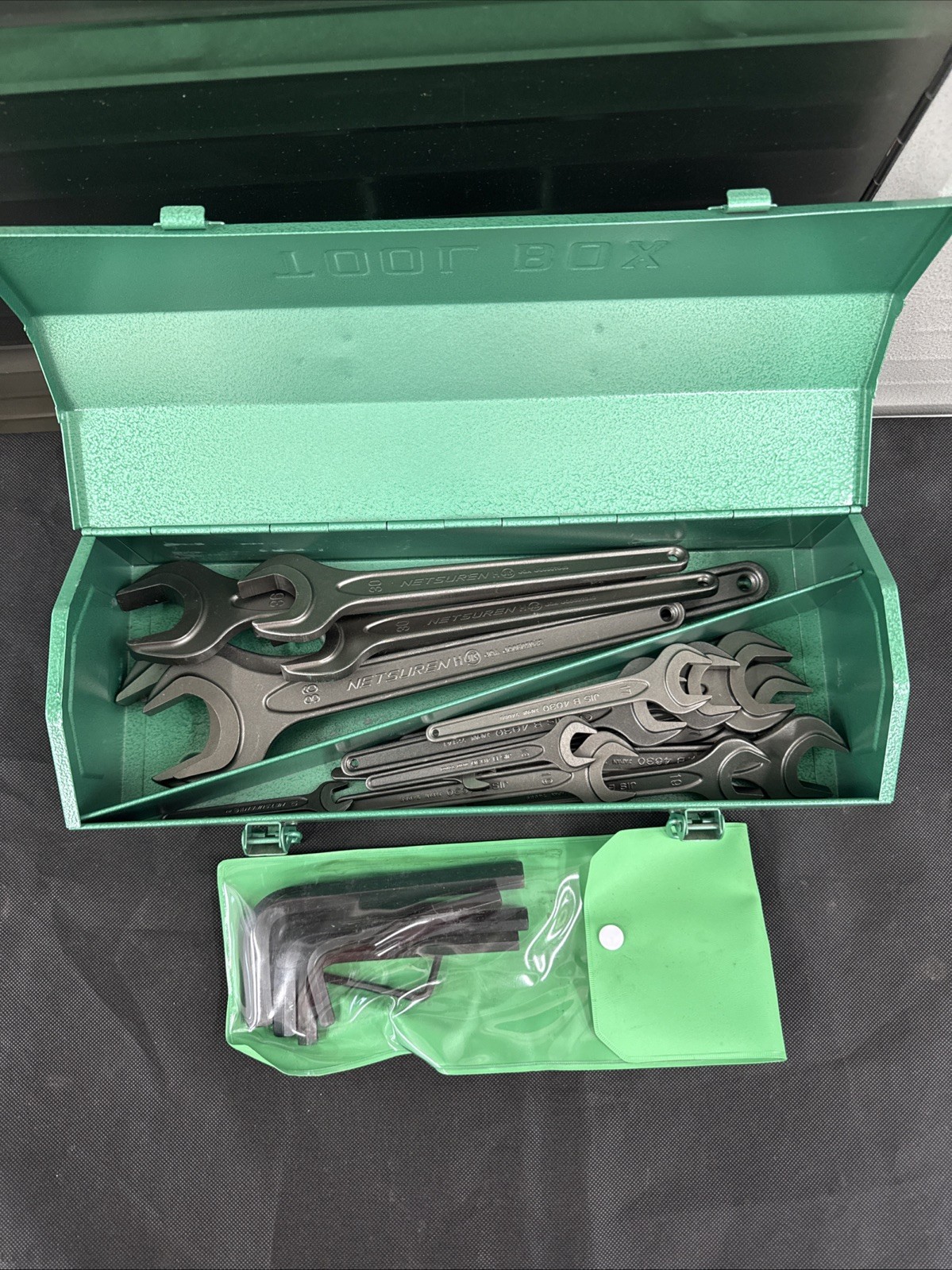 Netsuren Open End Wrench (Set Of 10) See Photos Some Are Doubled (16 Total Qty)