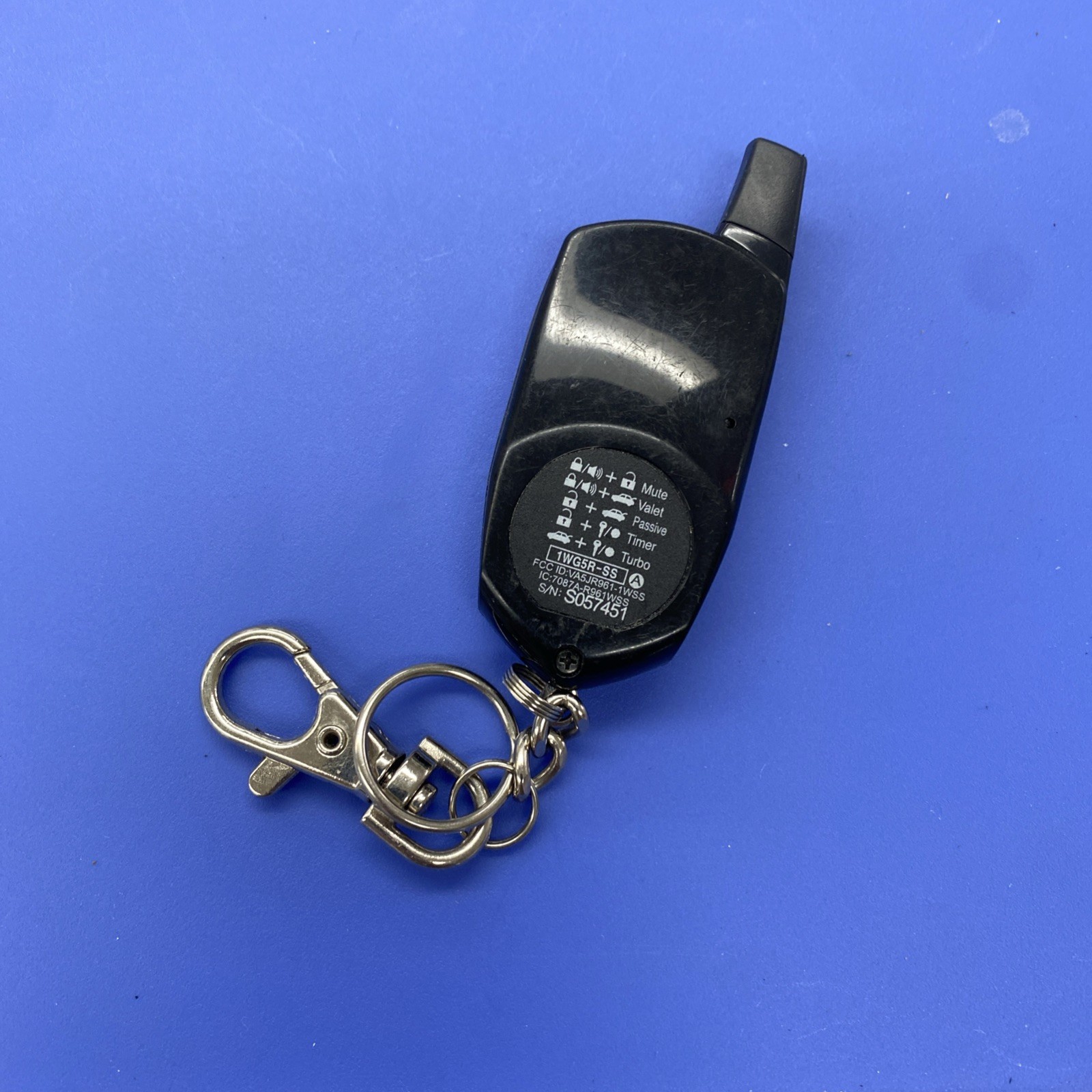 EXCELLENT ARCTIC START WSST 1WG5R-SS 1-Way SS Replacement Remote Key Fob 1WG5RSS