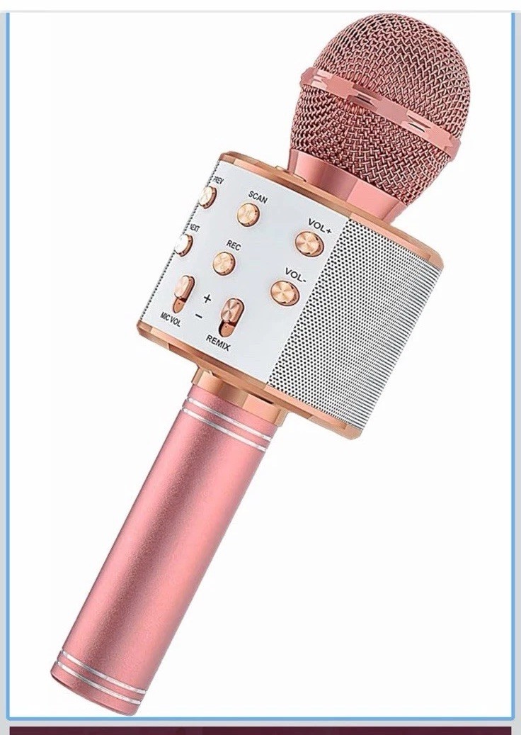 Bluetooth Karaoke Microphone for Kids Adults, Wireless Bluetooth