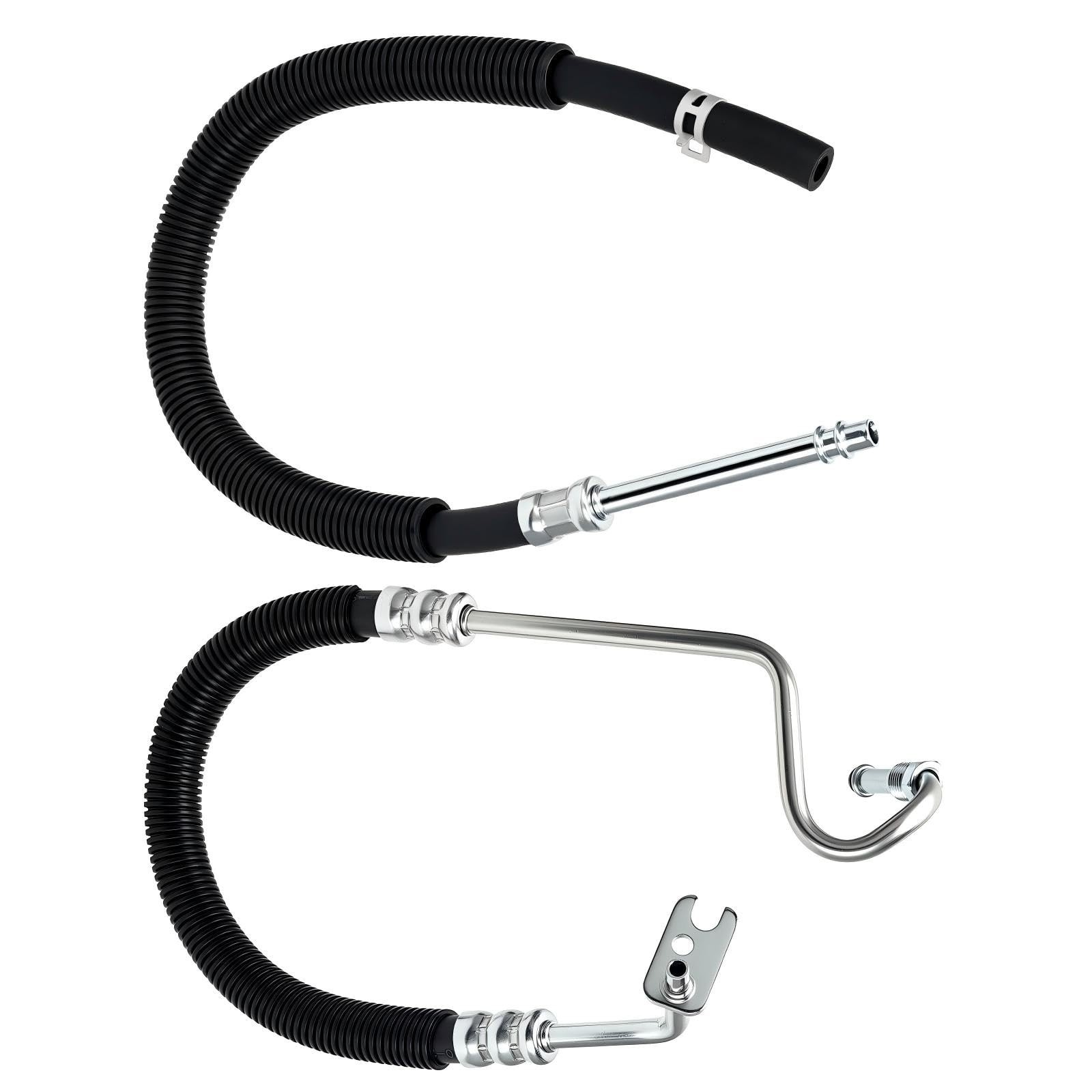 2pcs Power Steering Hose Pressure Line for Chevy Silverado 1500 Tahoe Avalanc...