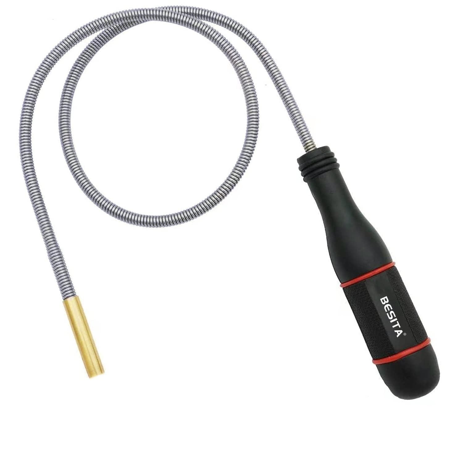 Magnetic Pickup Tool - 24” Bend-It Flexible Magnet Pick-Up Sweeper Bendable...