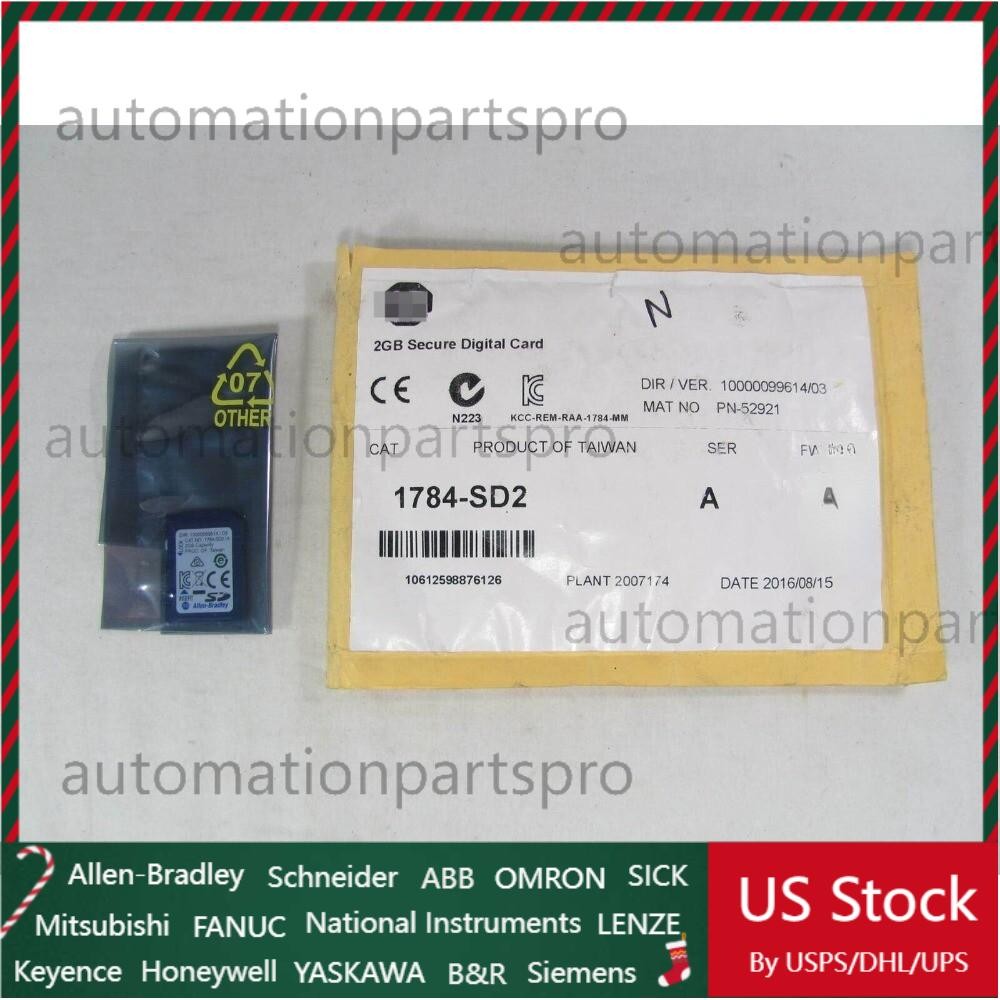 1784-SD2 ControlLogix Secure Digital Card Brand New AB Sealed 1784SD2