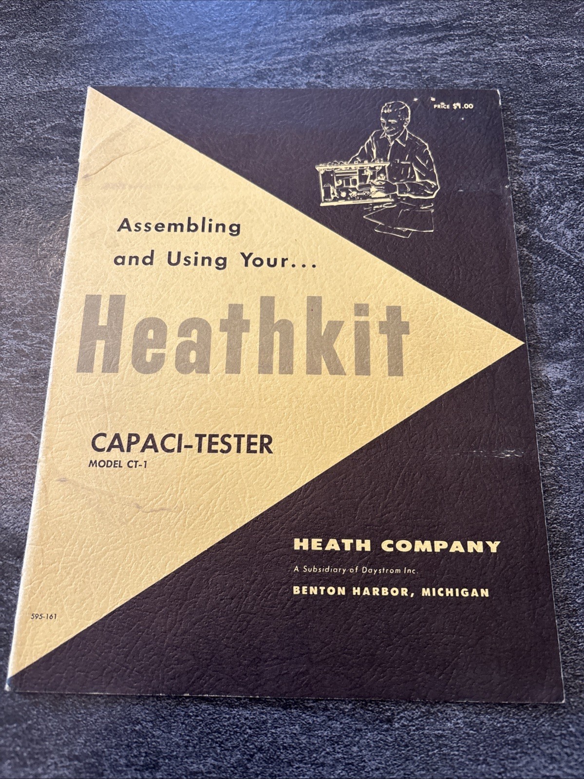 Heathkit CT-1 Capaci-Tester Capacitor Analyzer Test Equipment Manual LOC CD