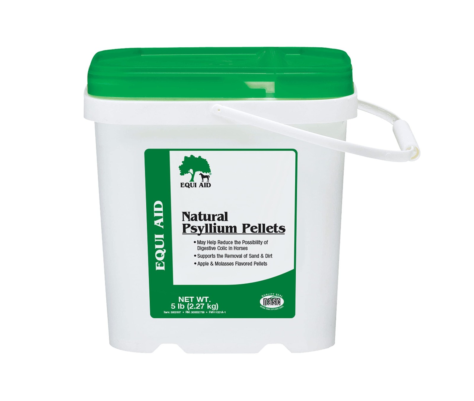 Equi Aid Psyllium Pellets 5lb Supports Digestive Health for Horses  Apple Flavor