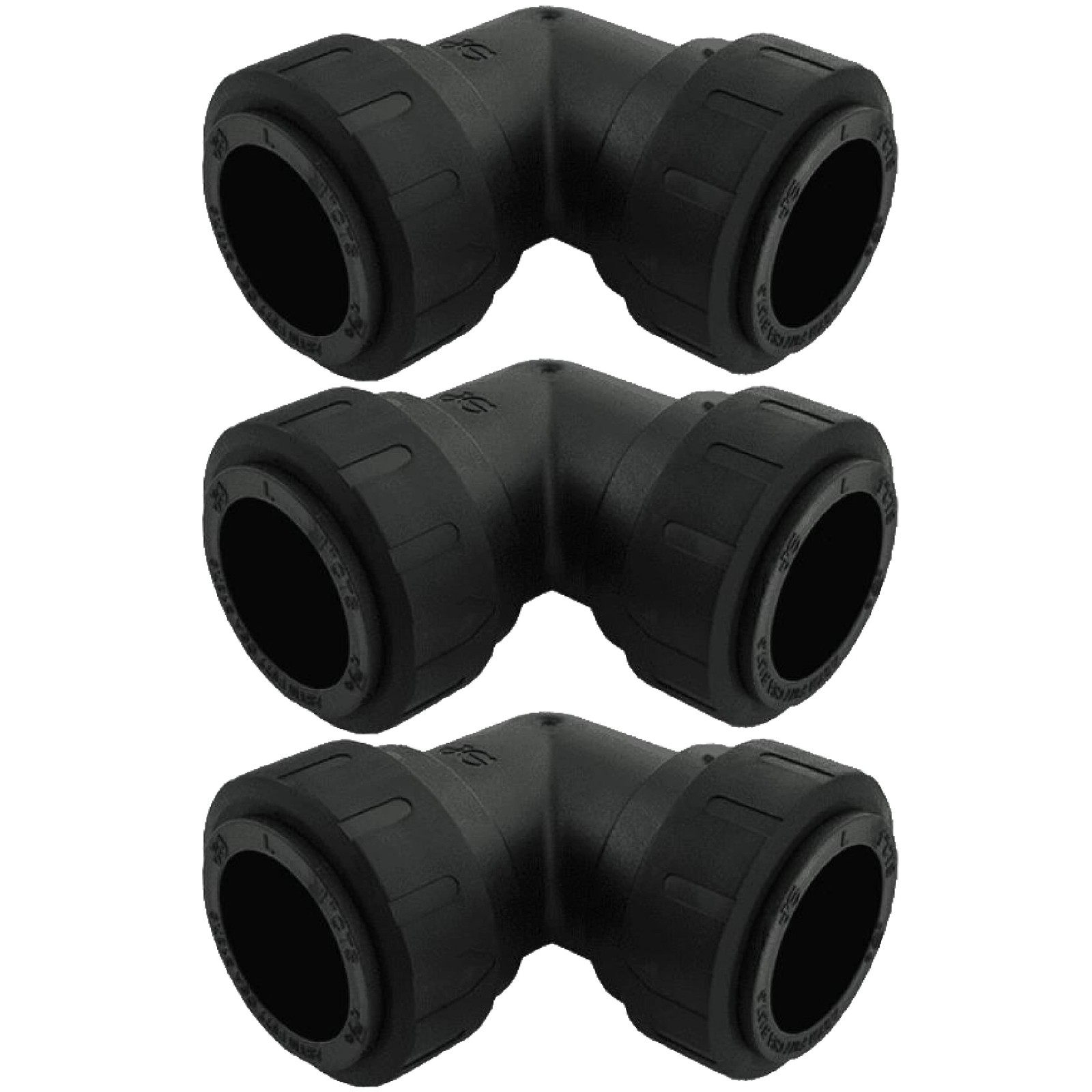 SharkBite 1 Inch ProLock 90 Degree Elbow, Push to Connect Plastic Plumbing