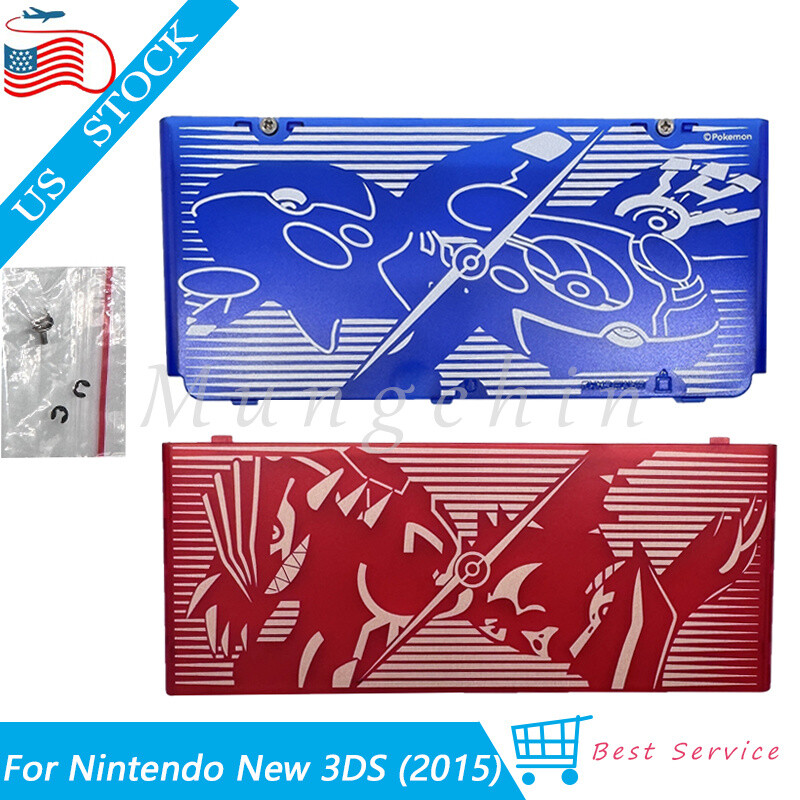 Replace For Nintendo New 3DS (2015) Upper & Back Battery Housing Shell Case