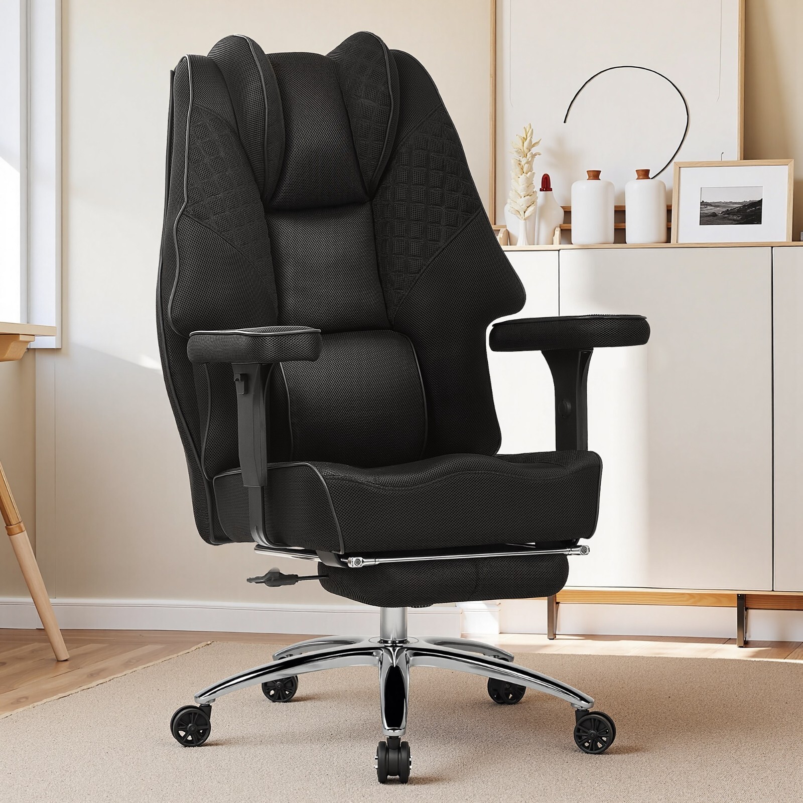 High Back Ergonomic Home Office Computer Desk Chair Mesh Rolling Work Task Chair