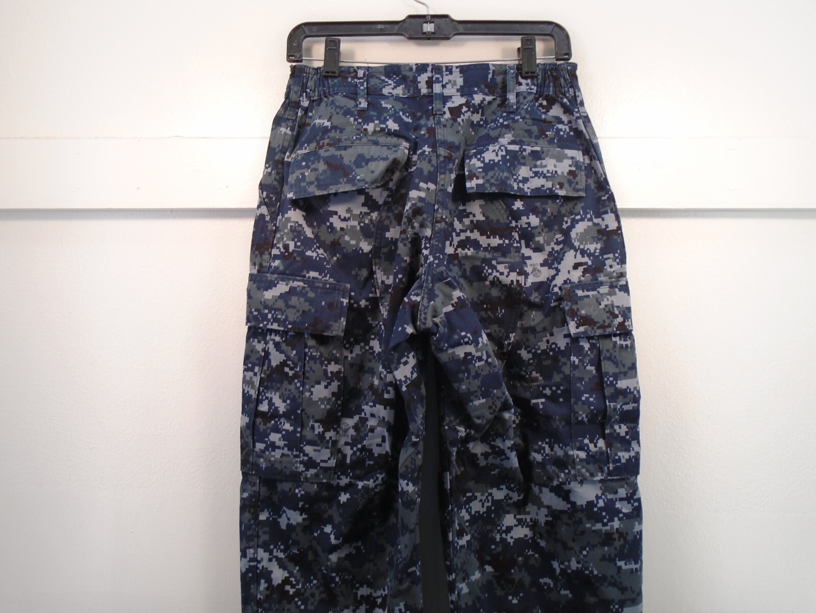 USGI USN US Navy Working Uniform Blue NWU Pants Trousers Size 29 Short 2007 32-F