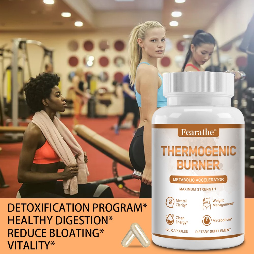 Thermogenic Burner Weight Loss Metabolism, Appetite Suppressant, Energy-120 caps