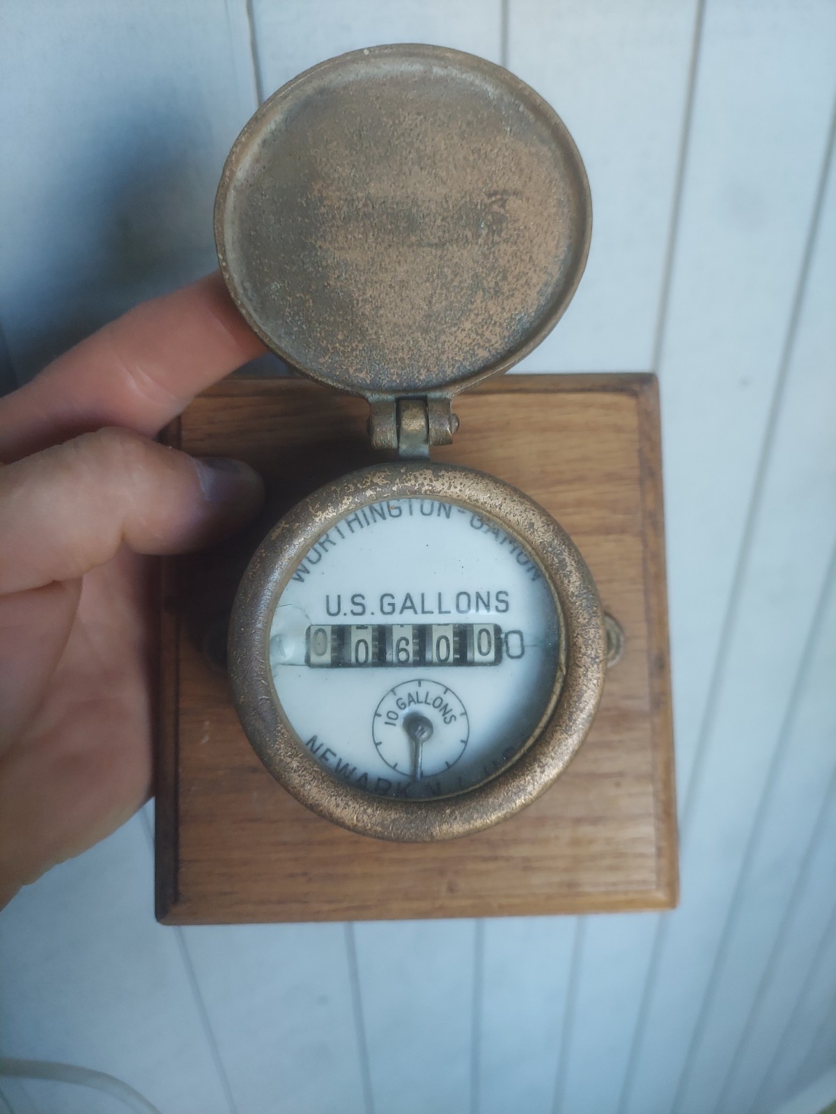 Antique GAMON-CALMET BRASS  WATER Mitter